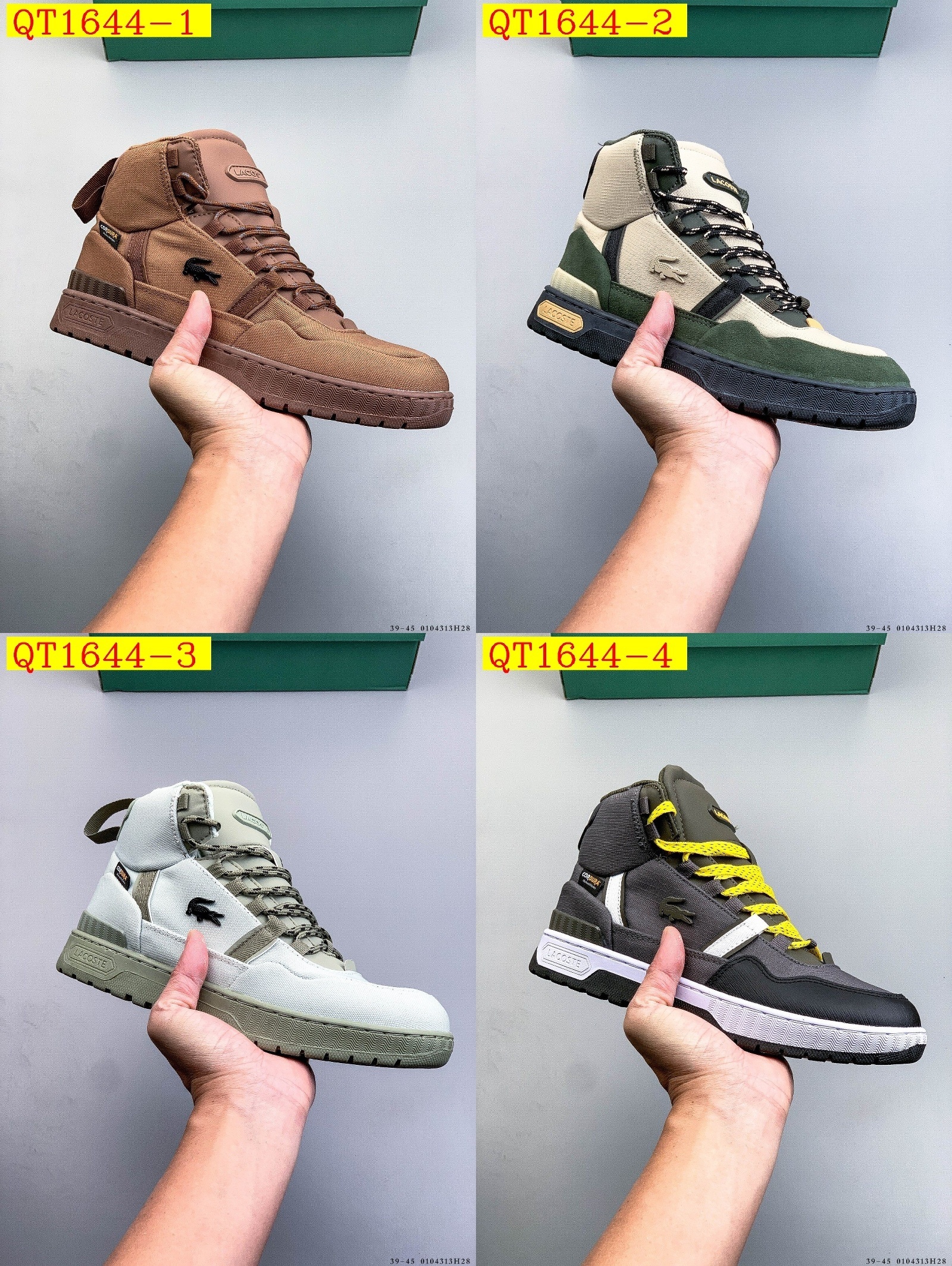 62$ LACOSTE Shoes Size 39-45 422890 QT1644 gallery