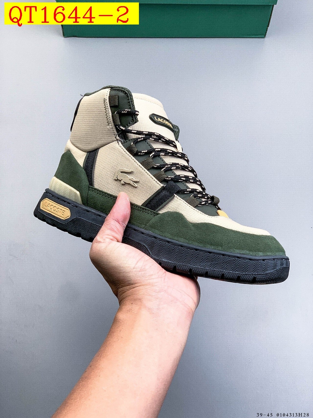 62$ LACOSTE Shoes Size 39-45 422890 QT1644 gallery