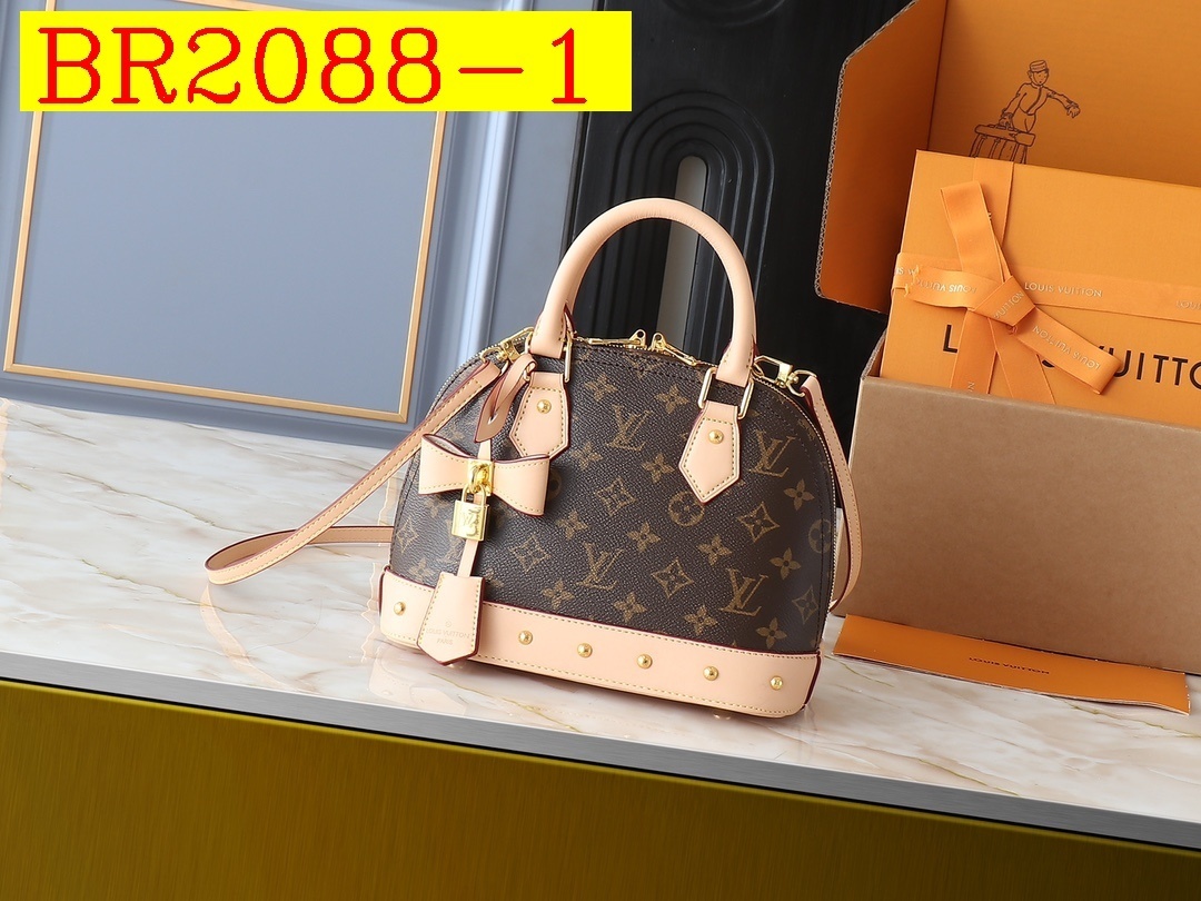 62$ LV Alma BB Shell bag size 17x11x23 cm 637810 BR2088 gallery