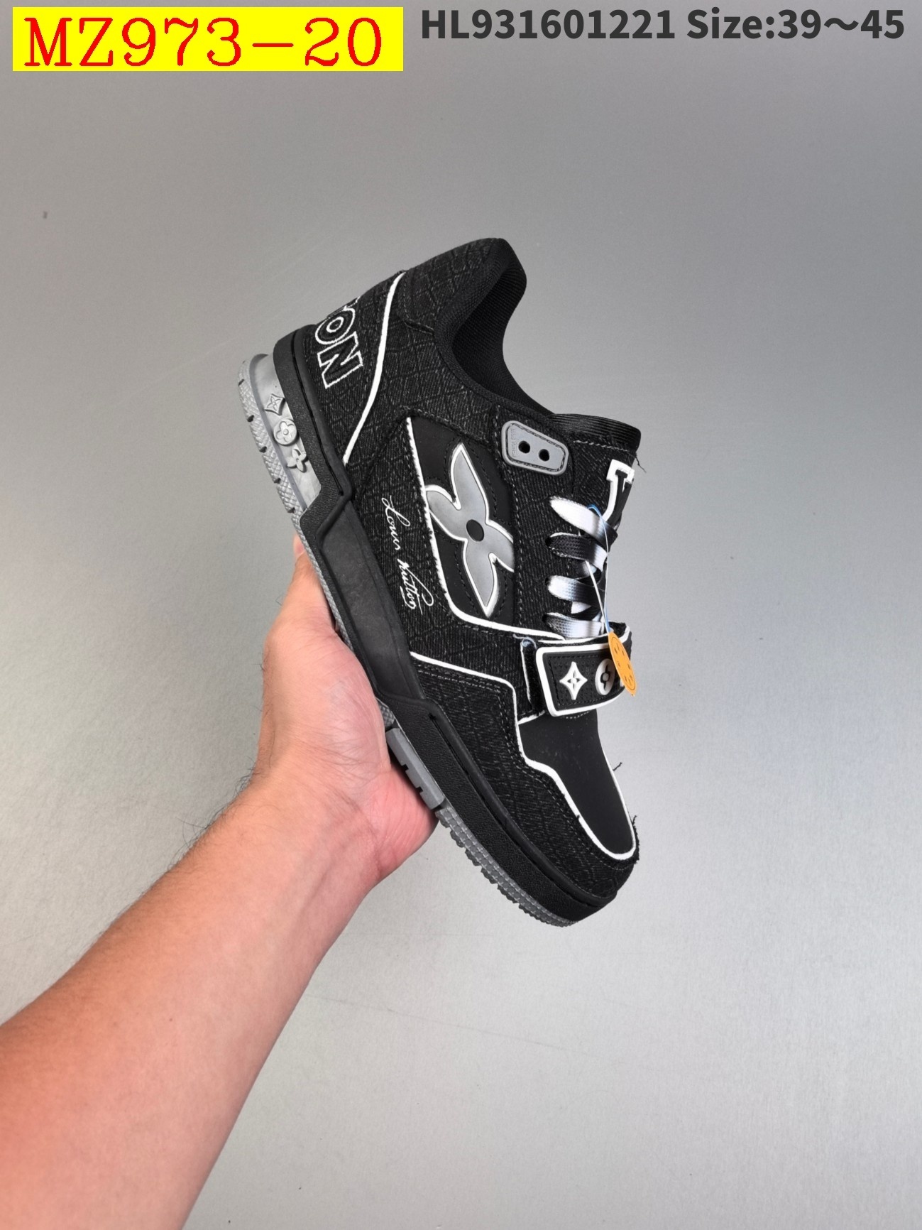 62$ Louis Vuitton Trainer Sneaker Low size 36-45 134280 MZ973 gallery