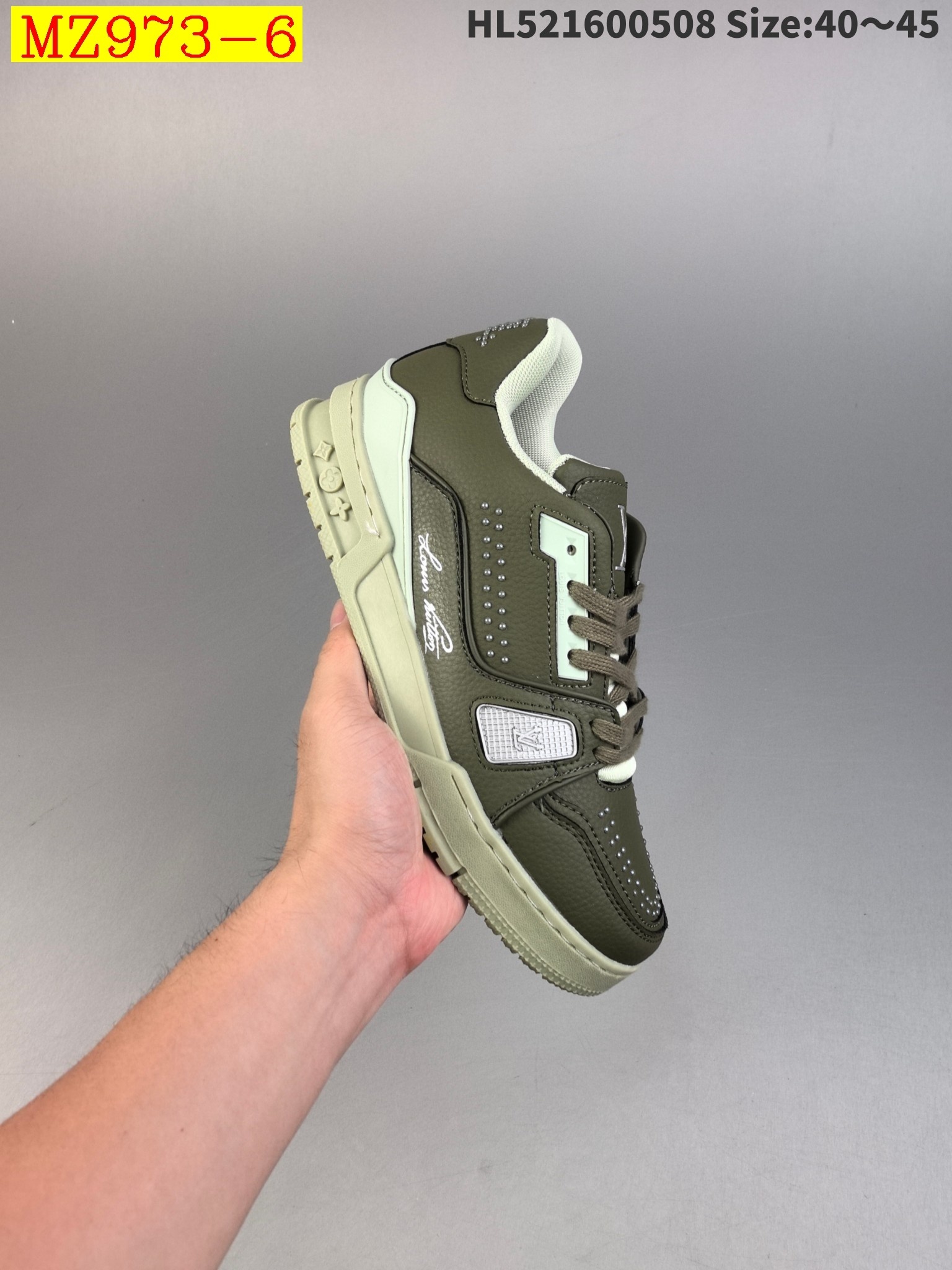 62$ Louis Vuitton Trainer Sneaker Low size 36-45 134280 MZ973 gallery