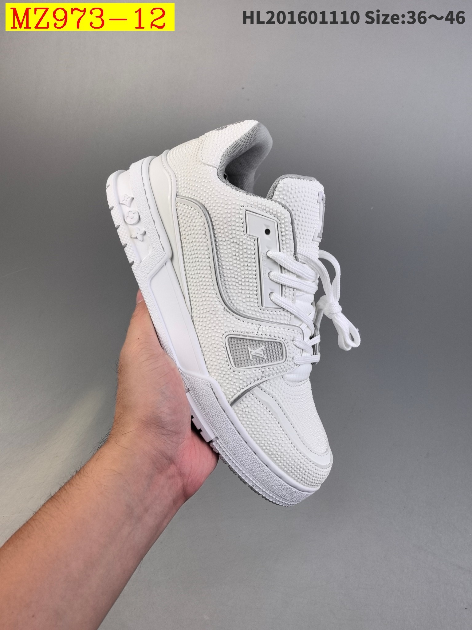 62$ Louis Vuitton Trainer Sneaker Low size 36-45 134280 MZ973 gallery