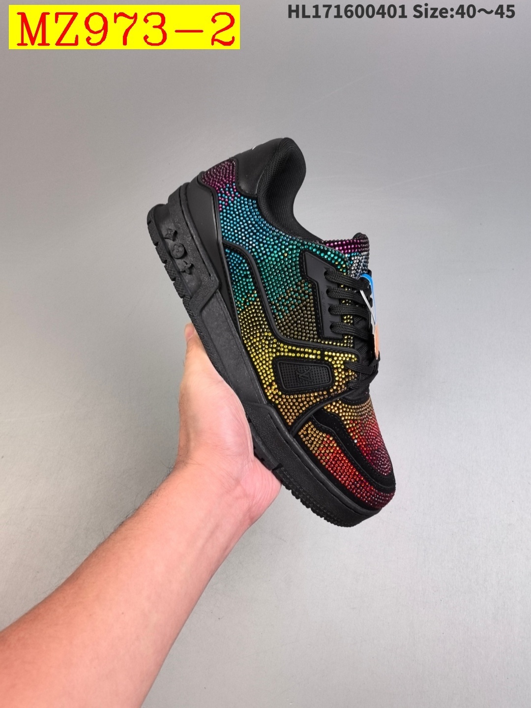 62$ Louis Vuitton Trainer Sneaker Low size 36-45 134280 MZ973 gallery