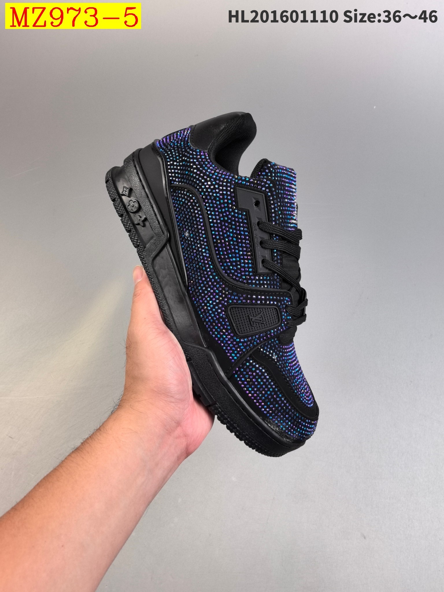 62$ Louis Vuitton Trainer Sneaker Low size 36-45 134280 MZ973 gallery