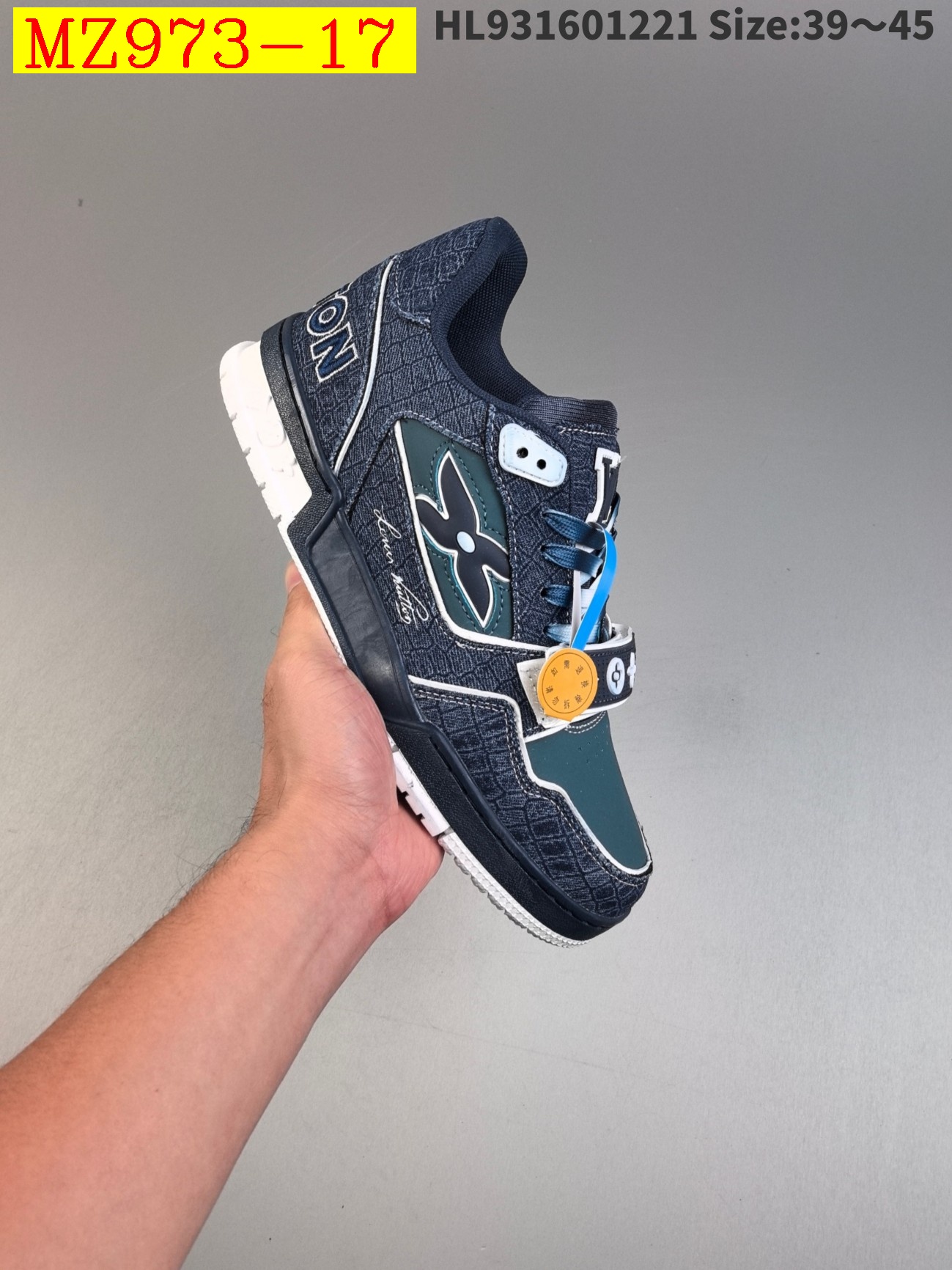 62$ Louis Vuitton Trainer Sneaker Low size 36-45 134280 MZ973 gallery