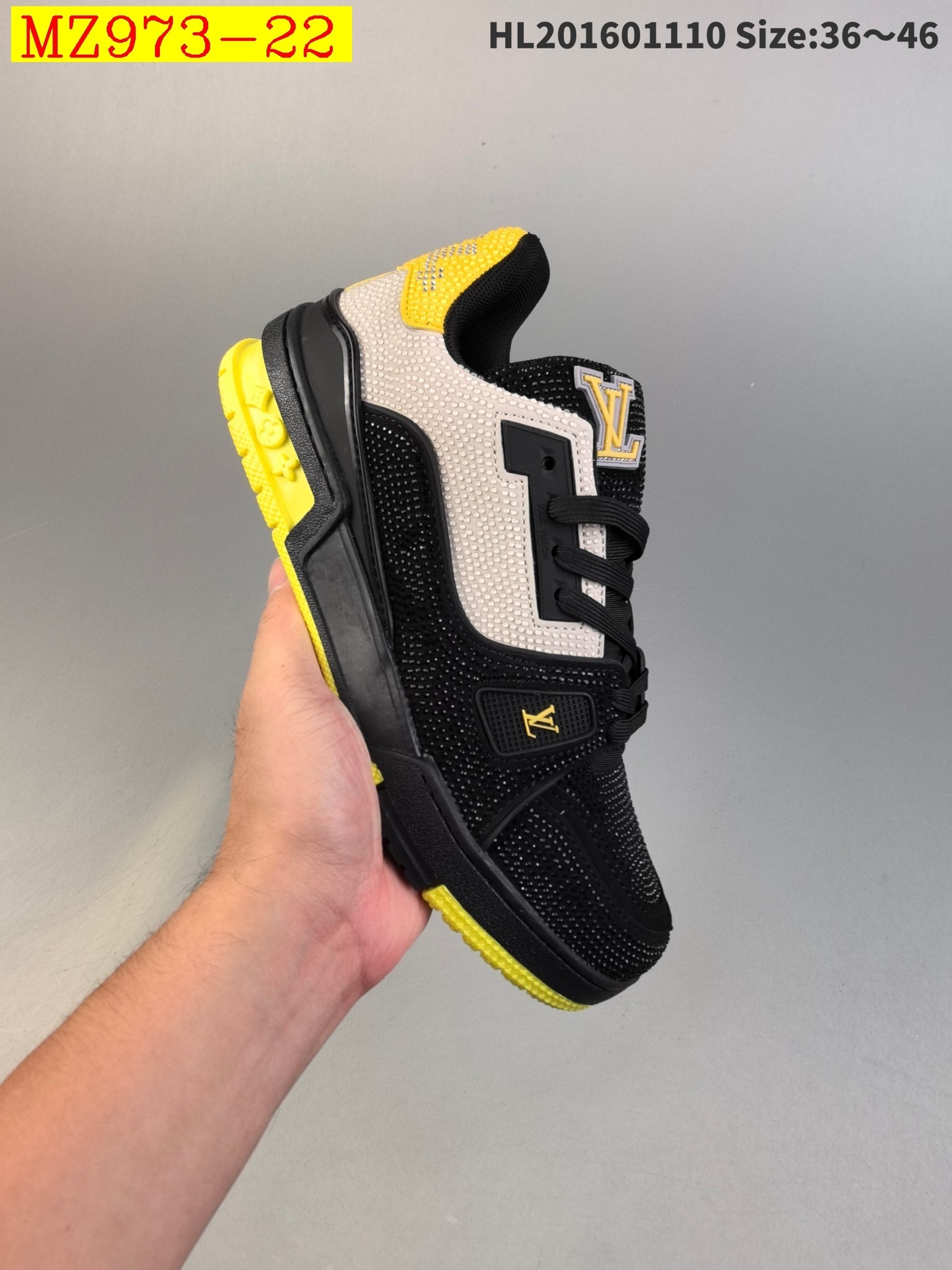 62$ Louis Vuitton Trainer Sneaker Low size 36-45 134280 MZ973 gallery