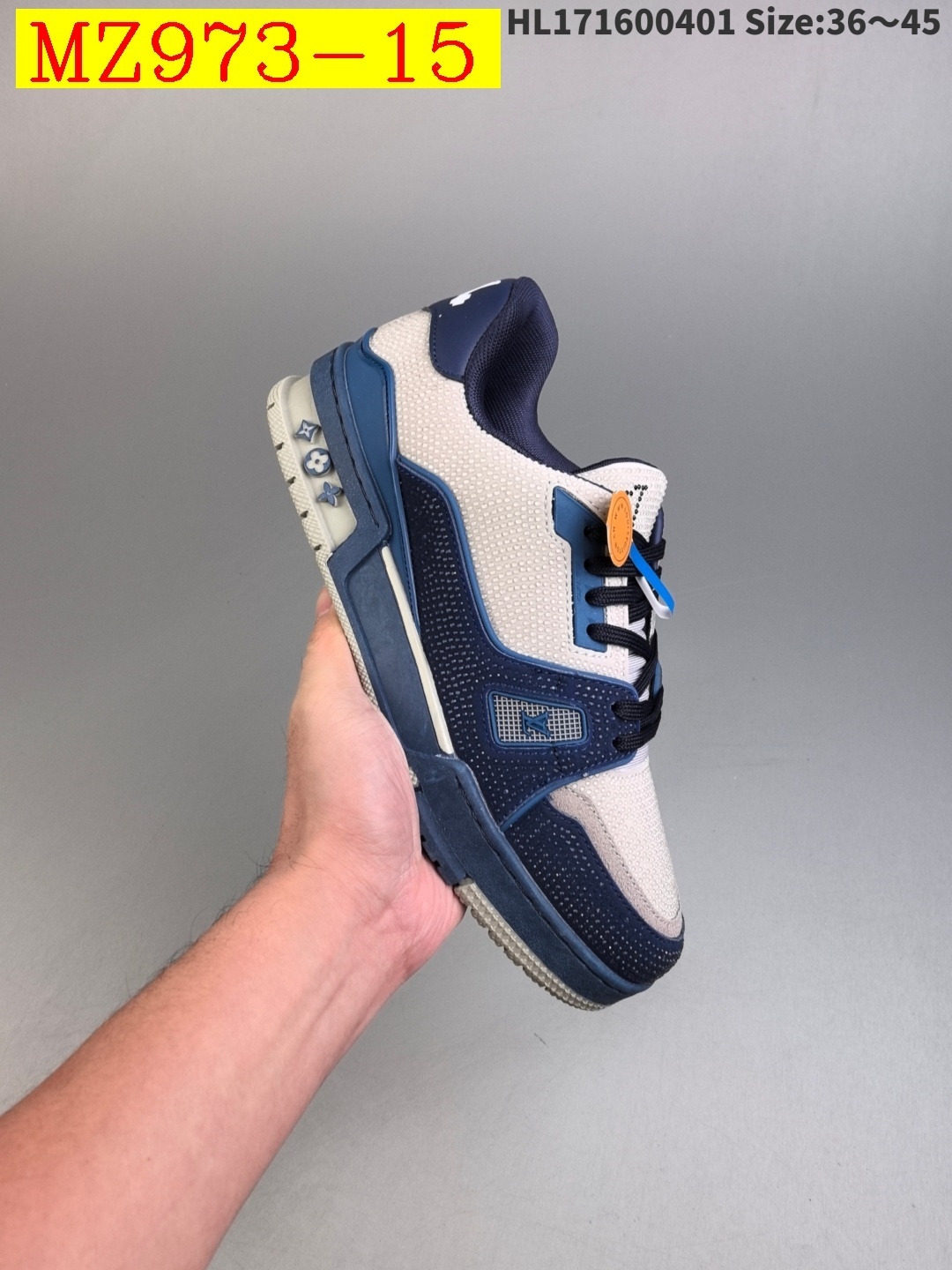 62$ Louis Vuitton Trainer Sneaker Low size 36-45 134280 MZ973 gallery