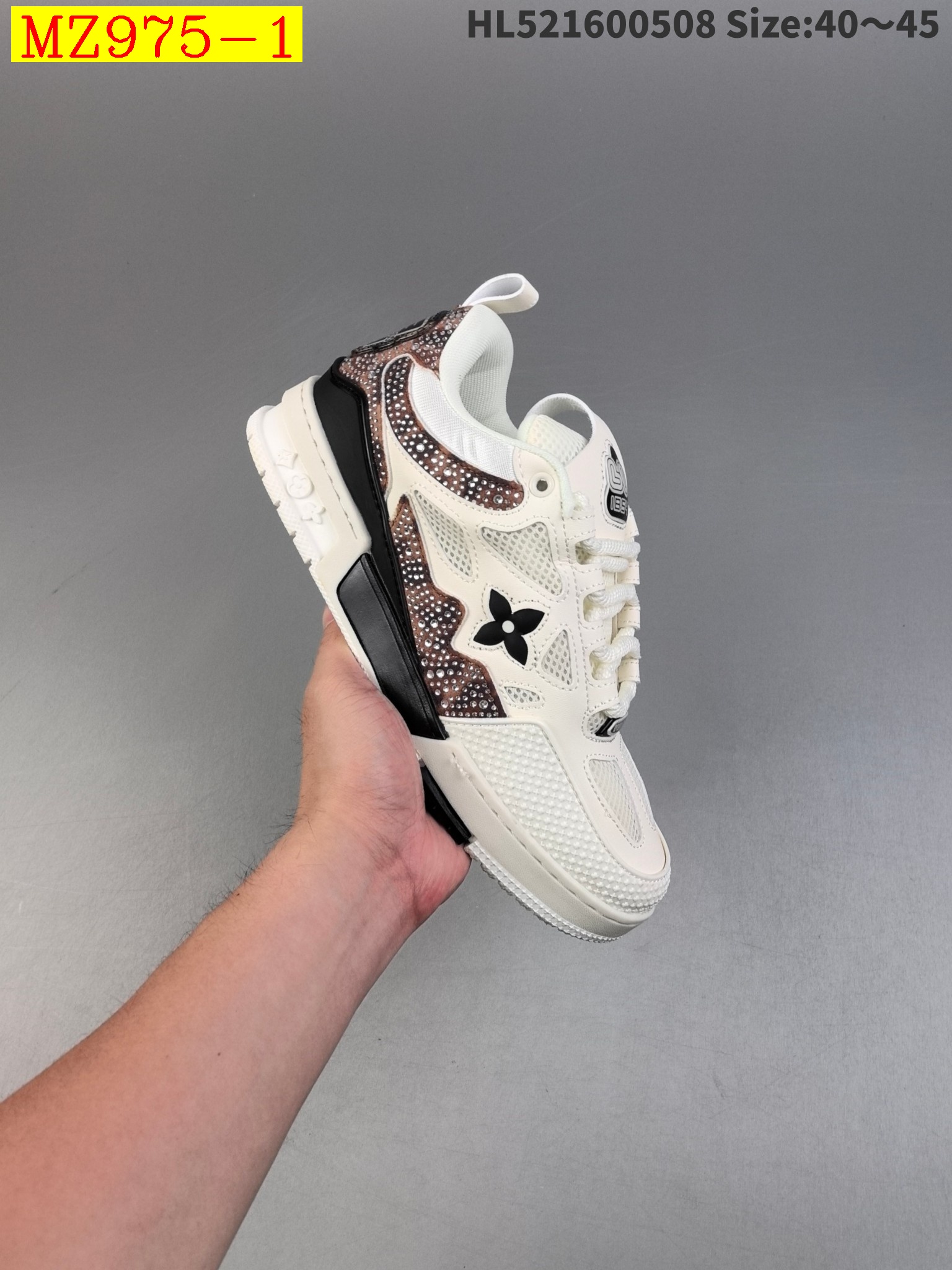 62$ Louis Vuitton Trainer Sneaker Low size 36-45 234280 MZ975 gallery