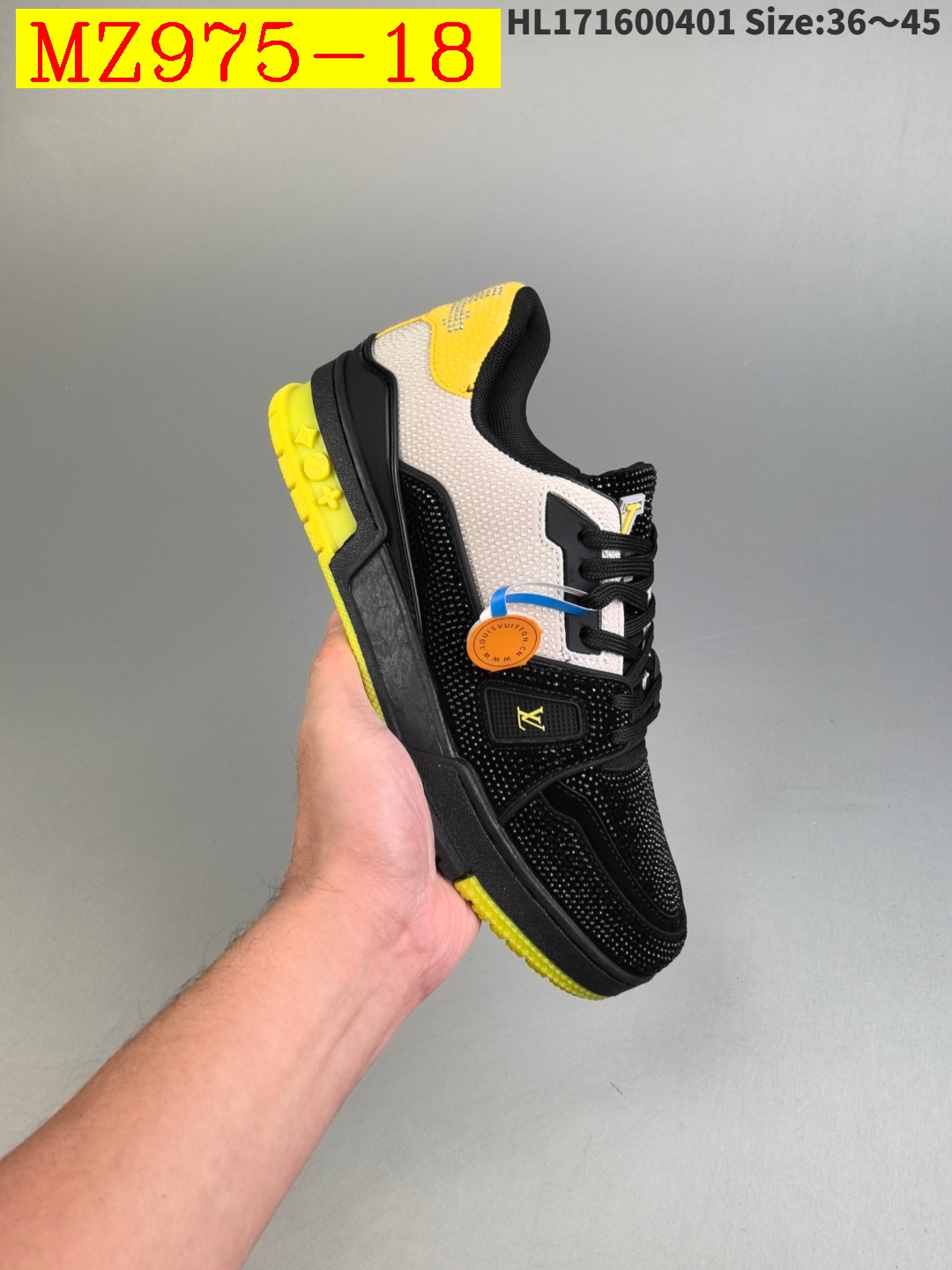 62$ Louis Vuitton Trainer Sneaker Low size 36-45 234280 MZ975 gallery