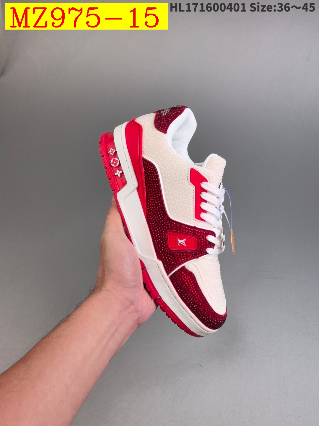 62$ Louis Vuitton Trainer Sneaker Low size 36-45 234280 MZ975 gallery