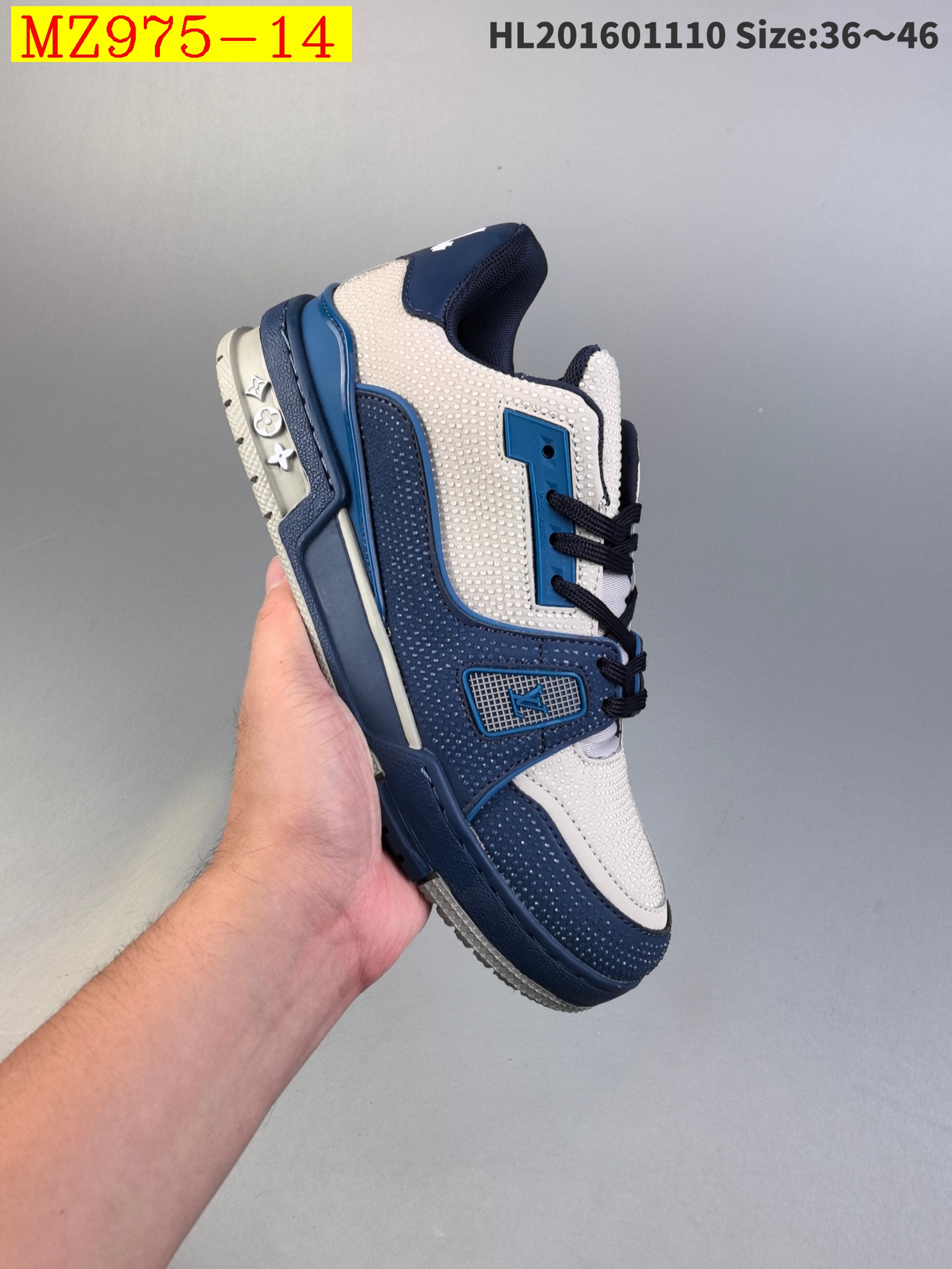 62$ Louis Vuitton Trainer Sneaker Low size 36-45 234280 MZ975 gallery