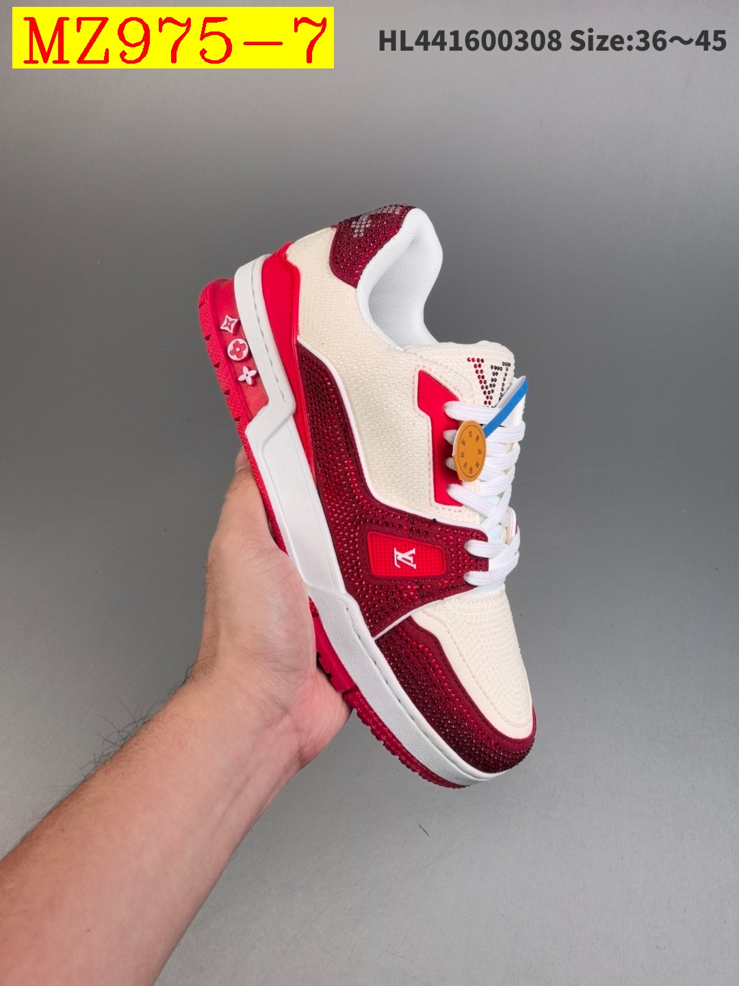 62$ Louis Vuitton Trainer Sneaker Low size 36-45 234280 MZ975 gallery