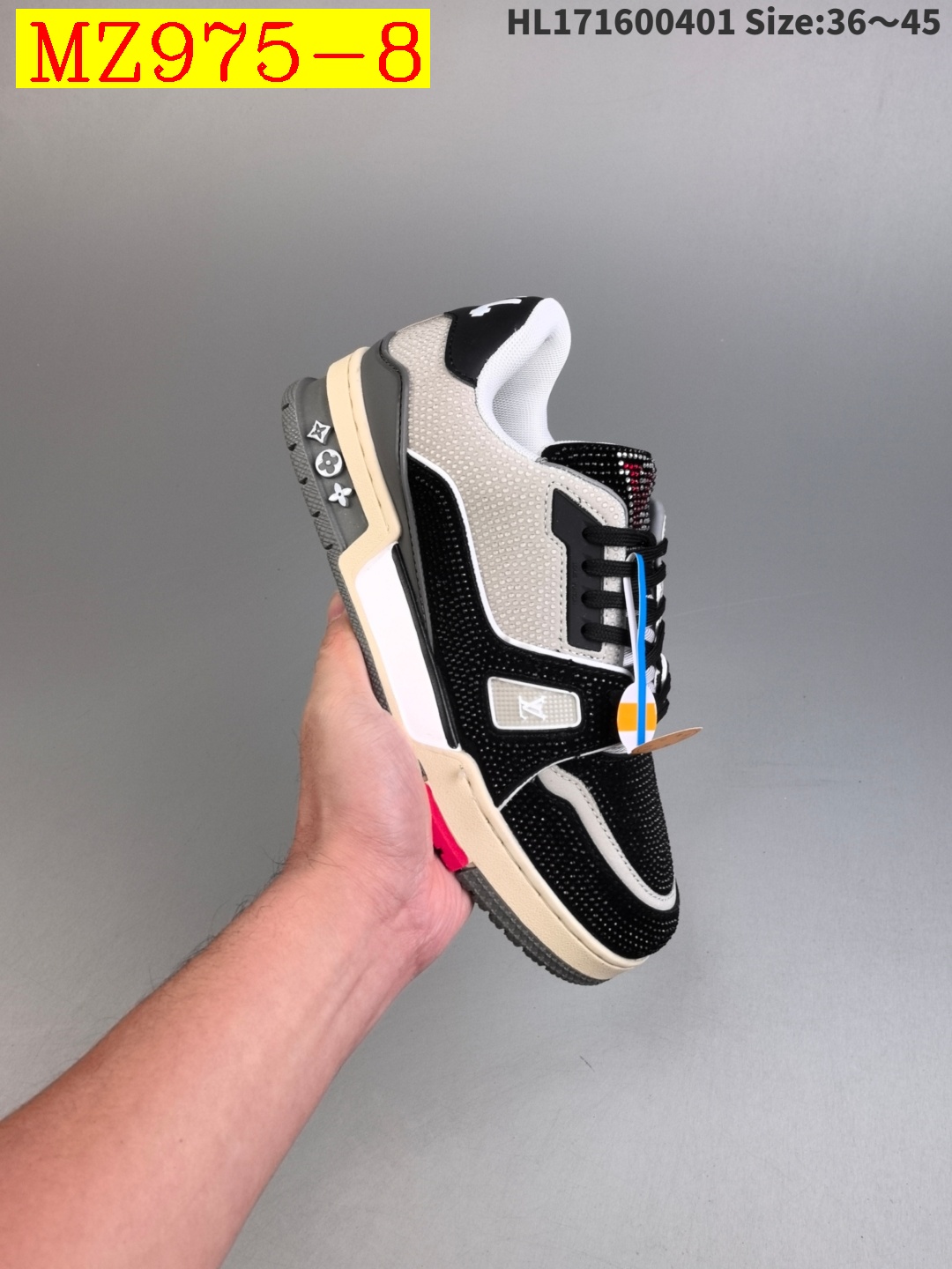 62$ Louis Vuitton Trainer Sneaker Low size 36-45 234280 MZ975 gallery