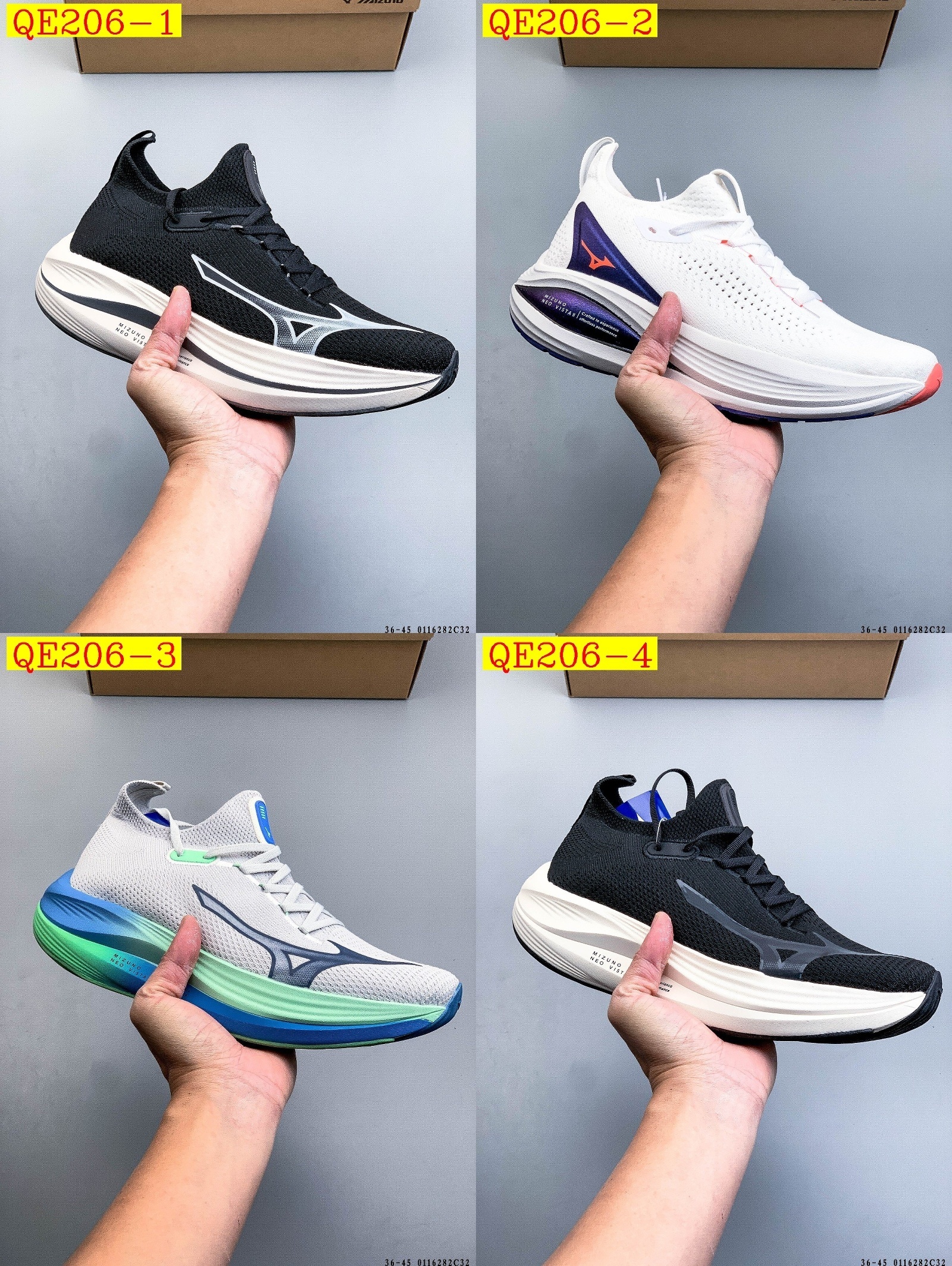 62$ MIZUNO ASTRO PLUS size 36-45 639210 QE206 gallery