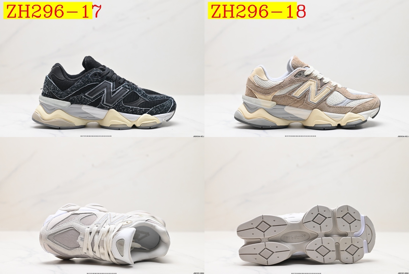 62$ New Balance 9060 size 36-45 All Colors 3 1-18 532610 ZH296 gallery