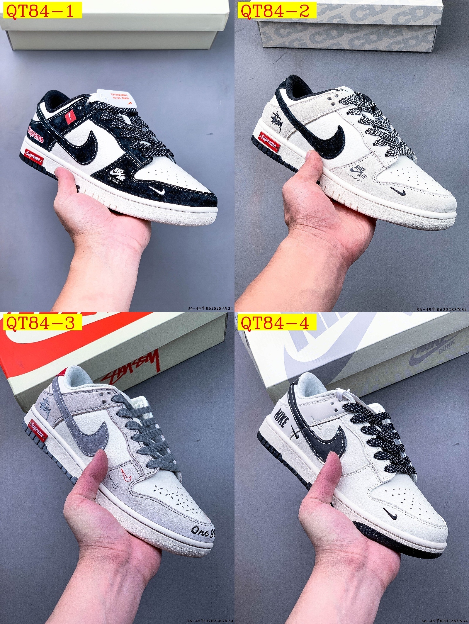 62$ Nike Dunk SB Low size 36-45 half 138410 QT84 gallery