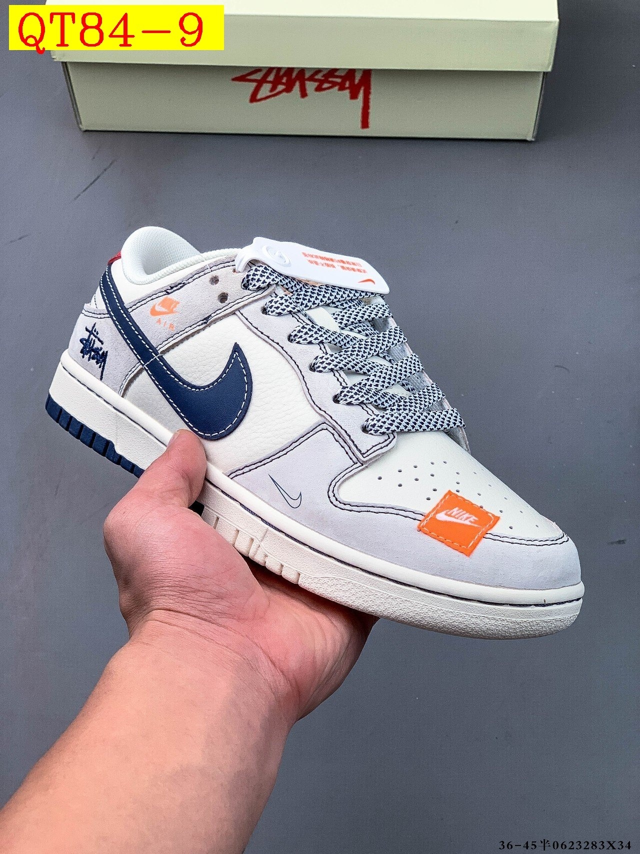 62$ Nike Dunk SB Low size 36-45 half 138410 QT84 gallery