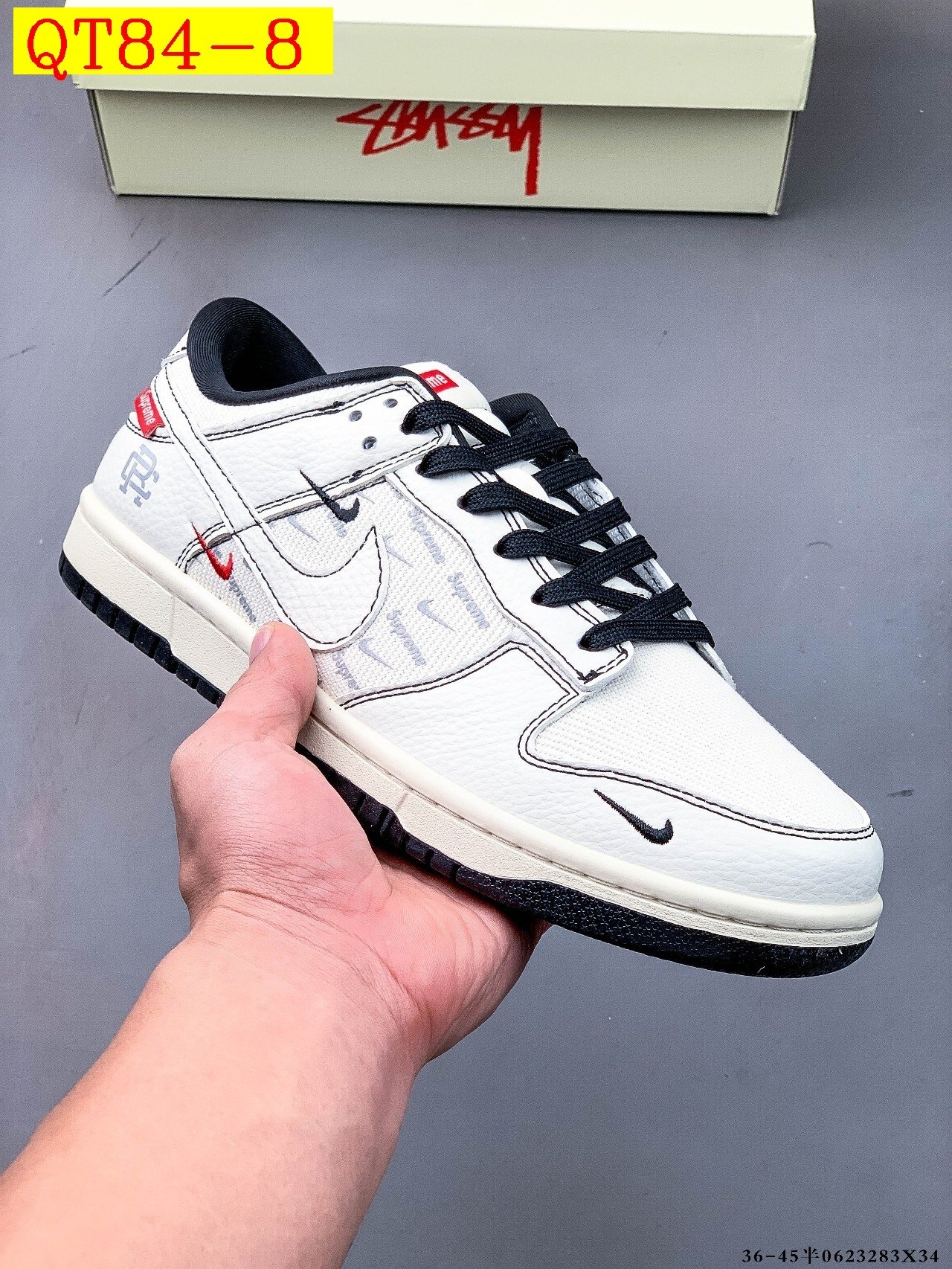 62$ Nike Dunk SB Low size 36-45 half 138410 QT84 gallery