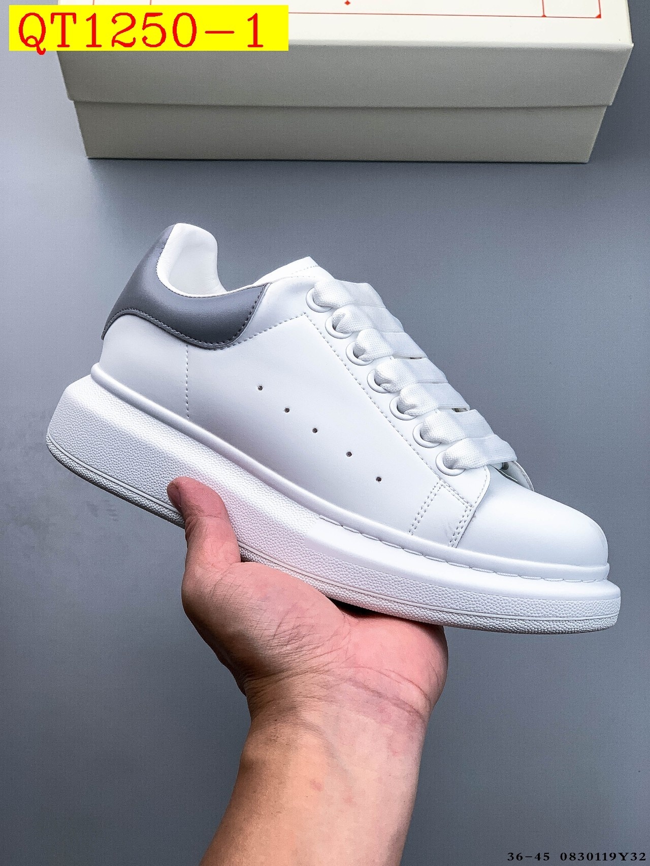 62$ Top Quality Alexander McQueen Real Leather Size 36-45 234200 QT1250 gallery