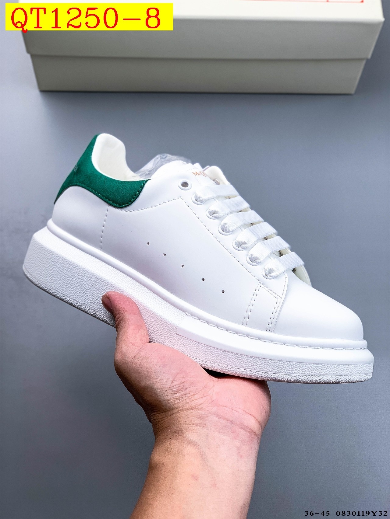 62$ Top Quality Alexander McQueen Real Leather Size 36-45 234200 QT1250 gallery