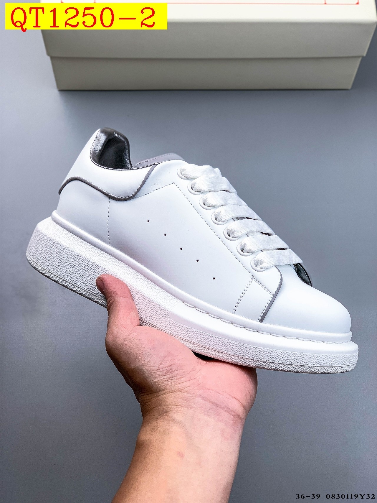 62$ Top Quality Alexander McQueen Real Leather Size 36-45 234200 QT1250 gallery