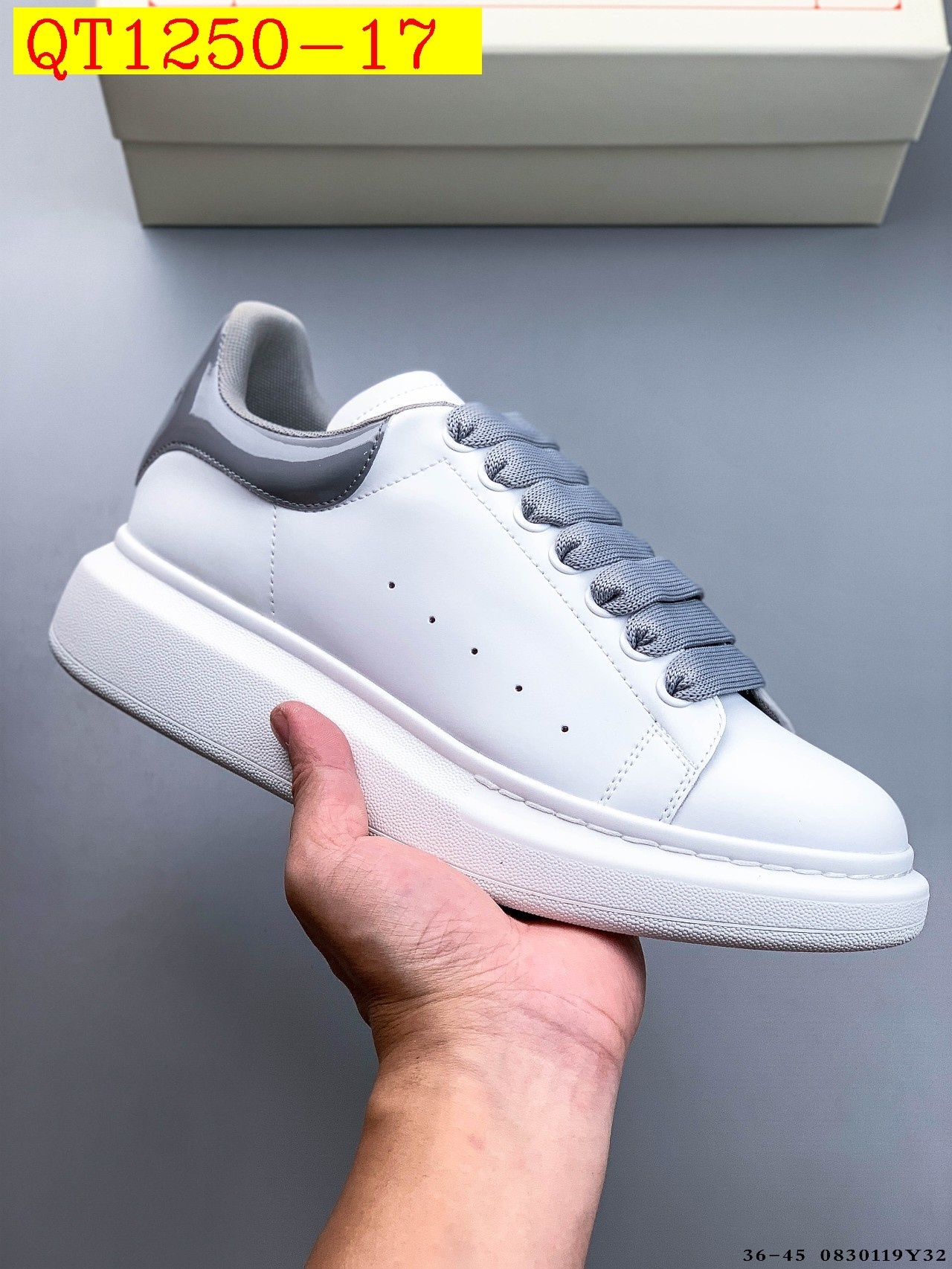 62$ Top Quality Alexander McQueen Real Leather Size 36-45 234200 QT1250 gallery