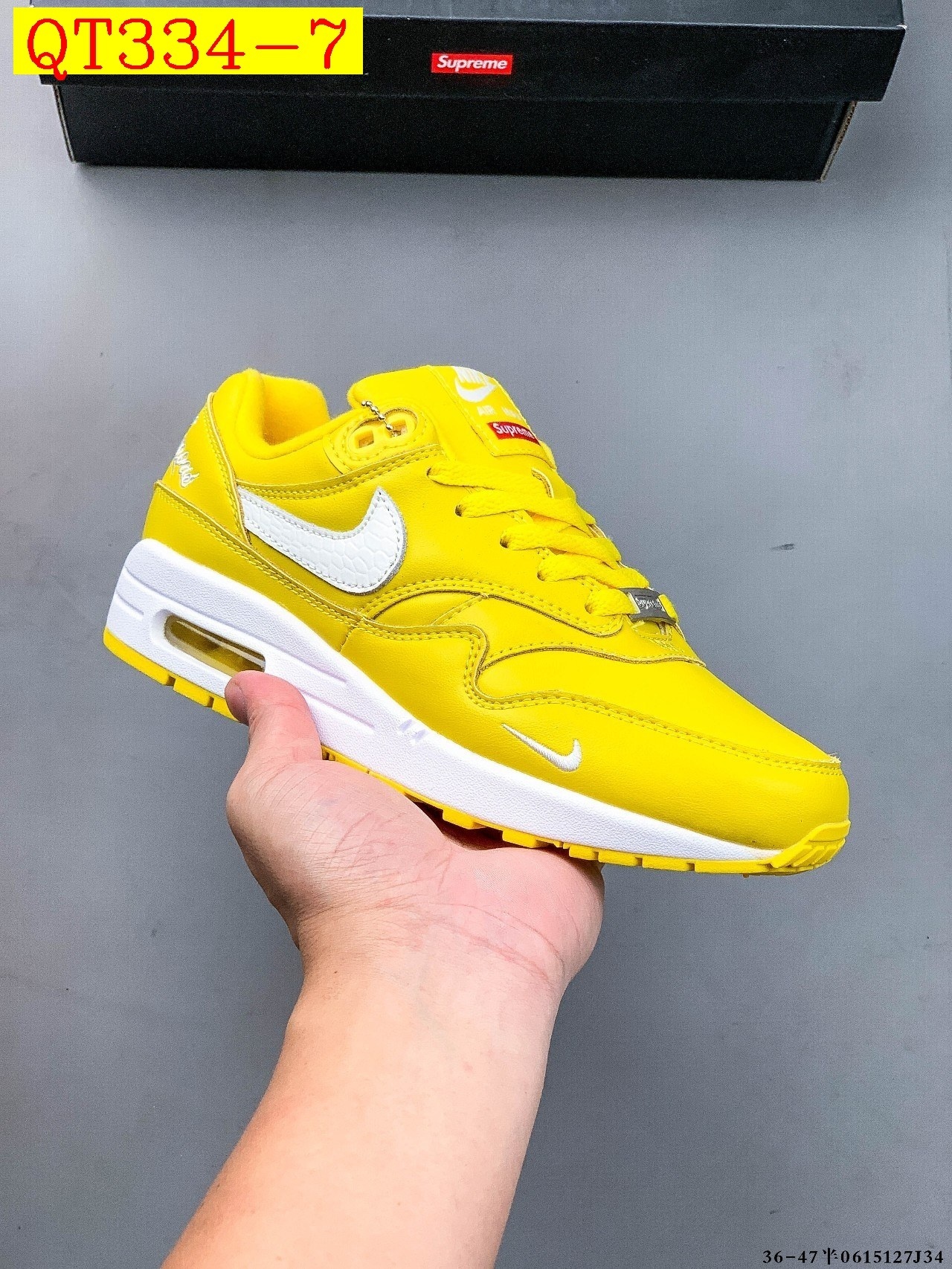 62$ Top Quality Nike Nike Air Max 1-87 size 36-45 half 032470 QT334 gallery