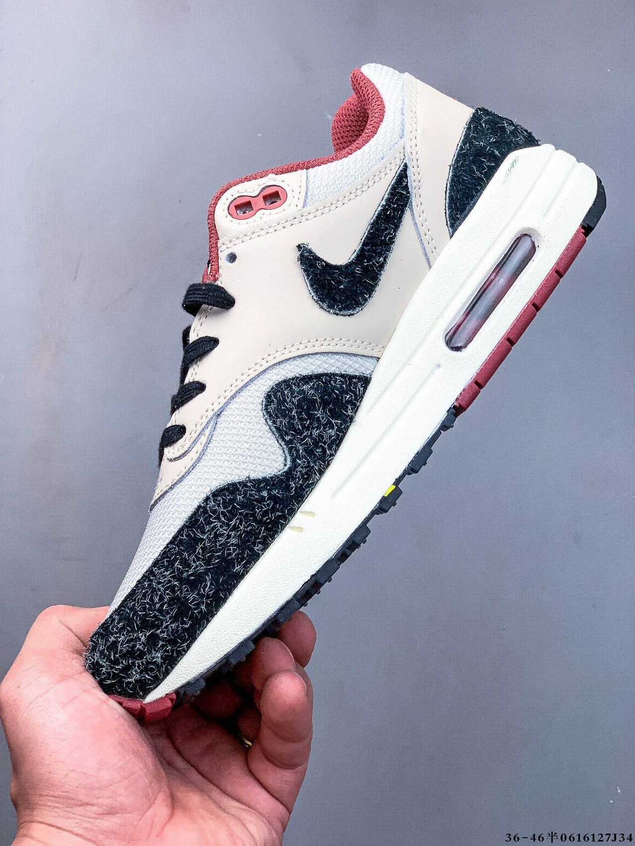 62$ Top Quality Nike Nike Air Max 1-87 size 36-45 half 032470 QT334 gallery