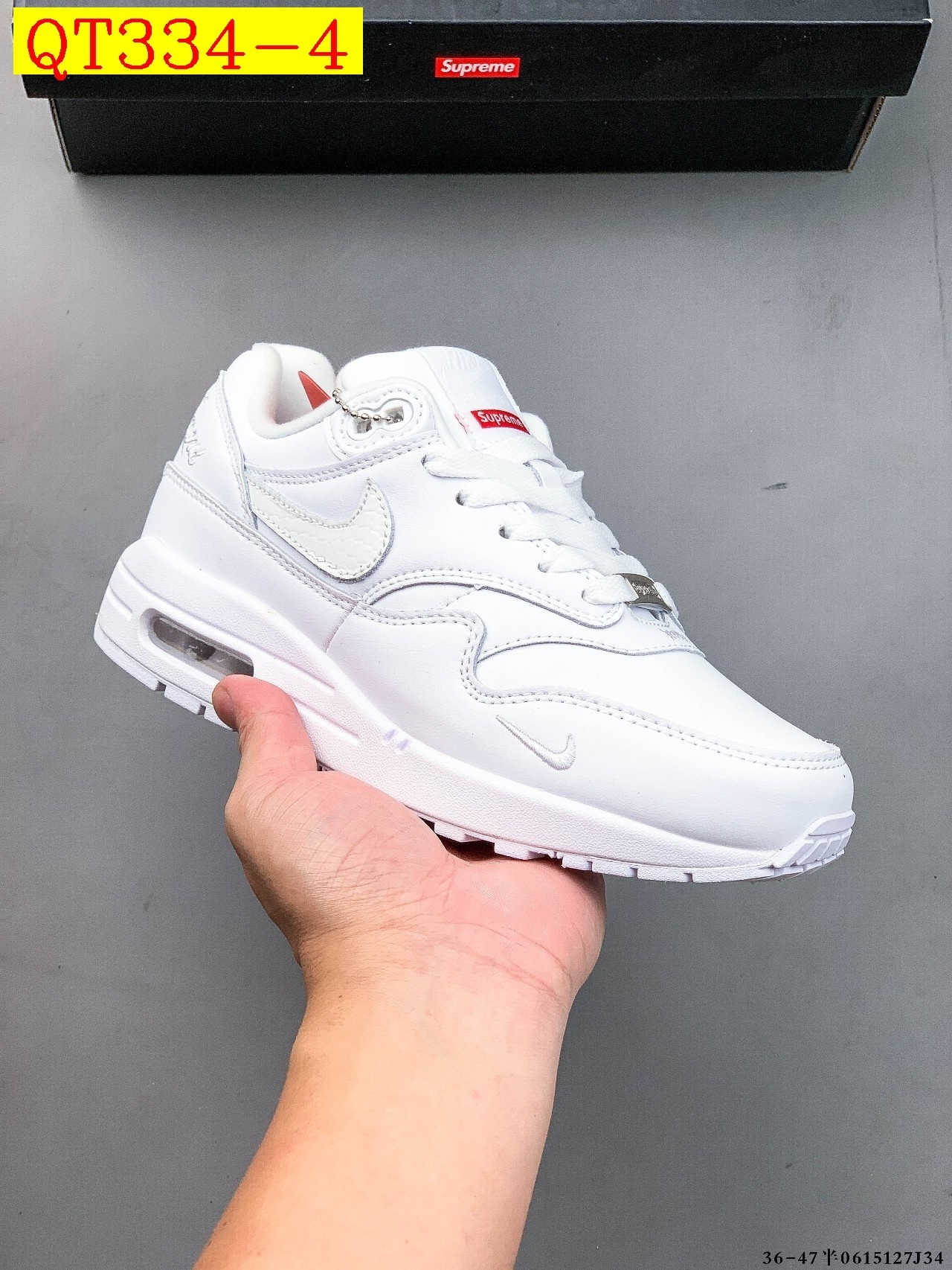62$ Top Quality Nike Nike Air Max 1-87 size 36-45 half 032470 QT334 gallery