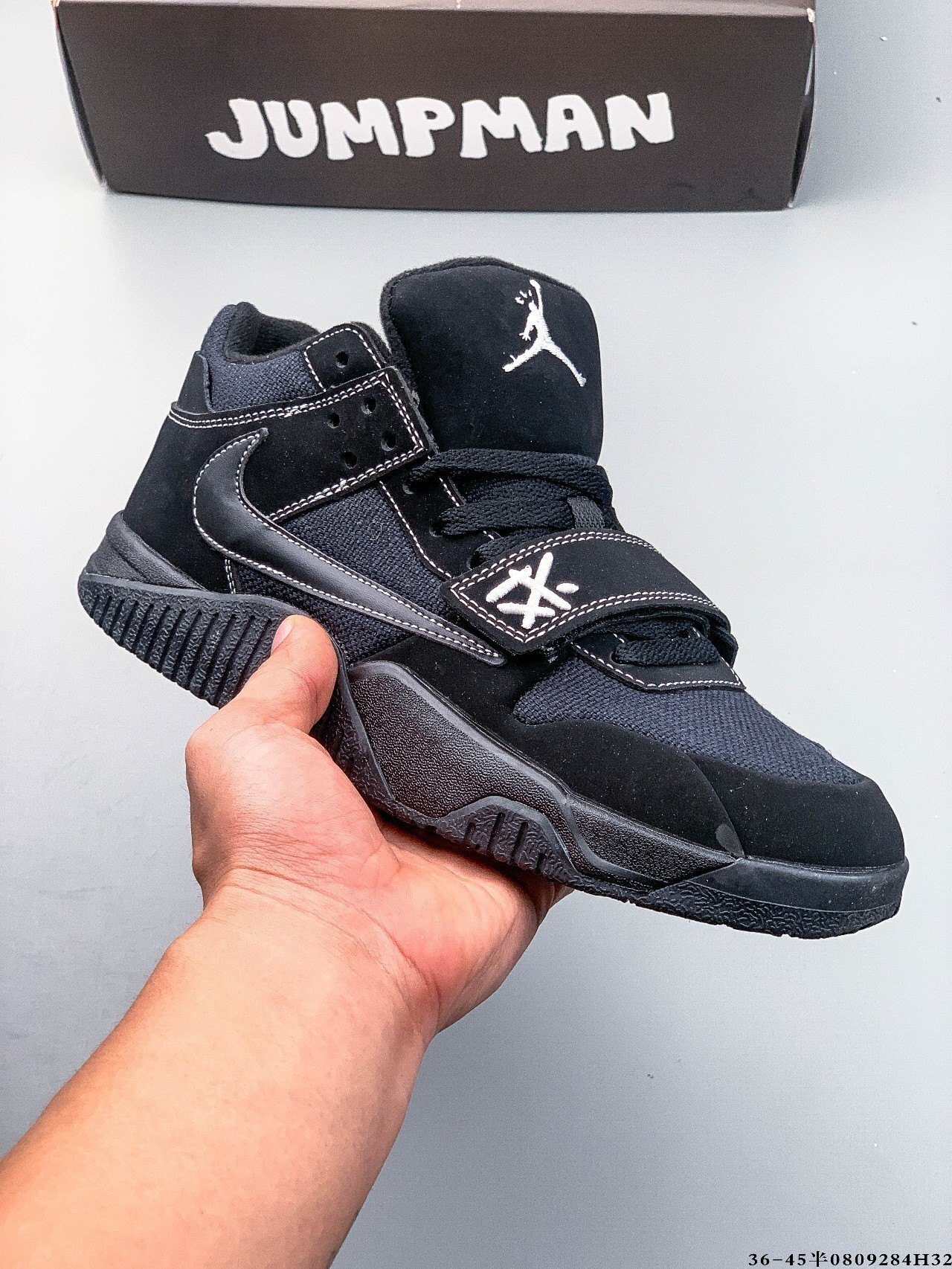 62$ Travis Scott x Nike Air Jordan Cut The Check size 36-45 half 939230 QT914 gallery