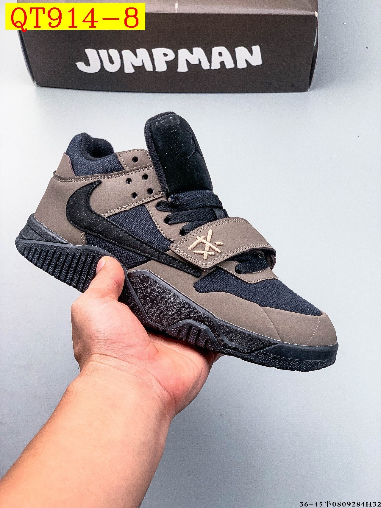 62$ Travis Scott x Nike Air Jordan Cut The Check size 36-45 half 939230 QT914 gallery