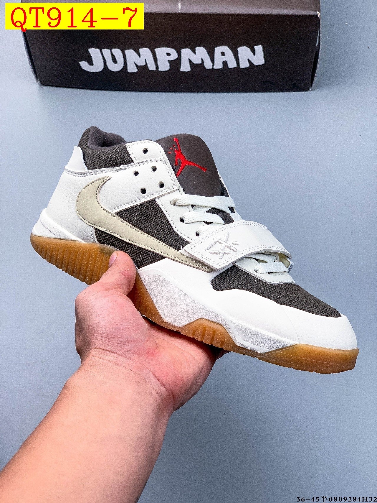 62$ Travis Scott x Nike Air Jordan Cut The Check size 36-45 half 939230 QT914 gallery