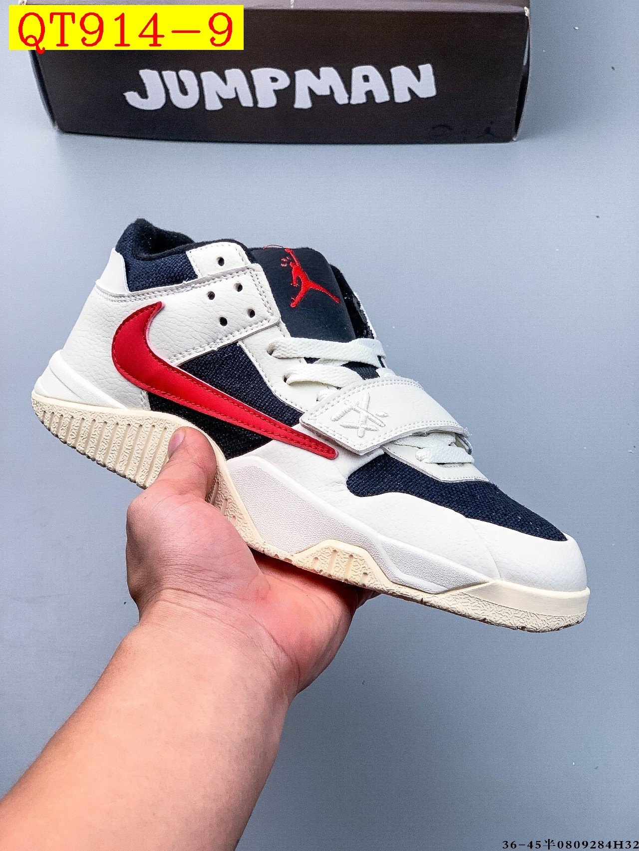 62$ Travis Scott x Nike Air Jordan Cut The Check size 36-45 half 939230 QT914 gallery