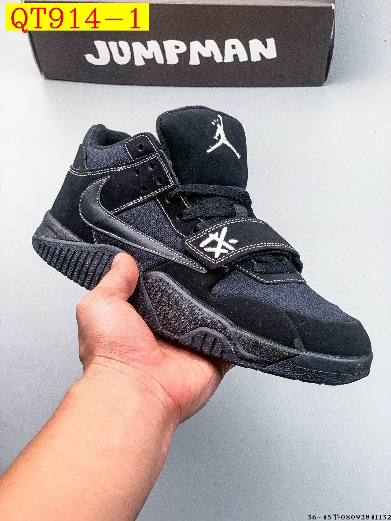 62$ Travis Scott x Nike Air Jordan Cut The Check size 36-45 half 939230 QT914 gallery