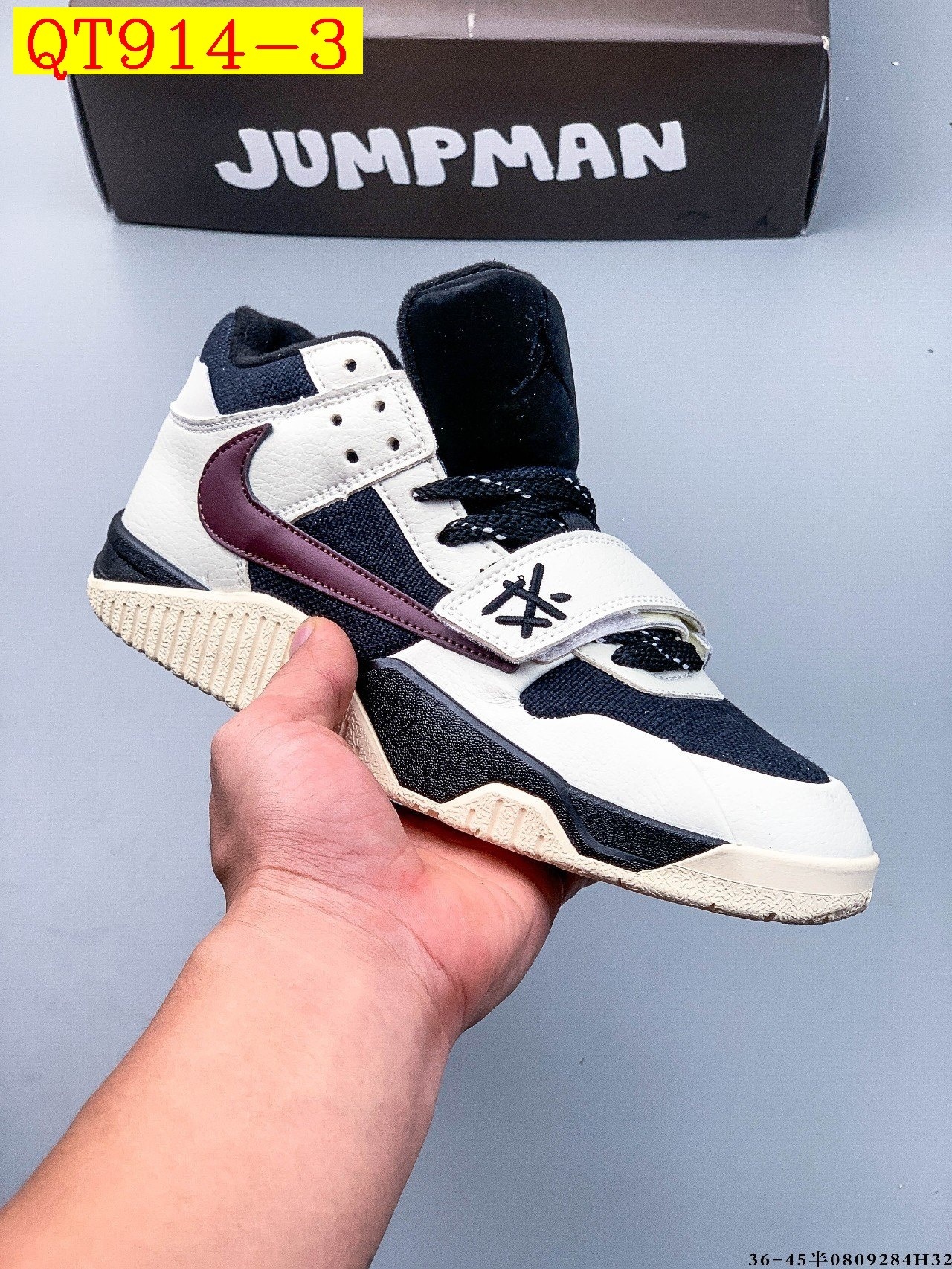 62$ Travis Scott x Nike Air Jordan Cut The Check size 36-45 half 939230 QT914 gallery