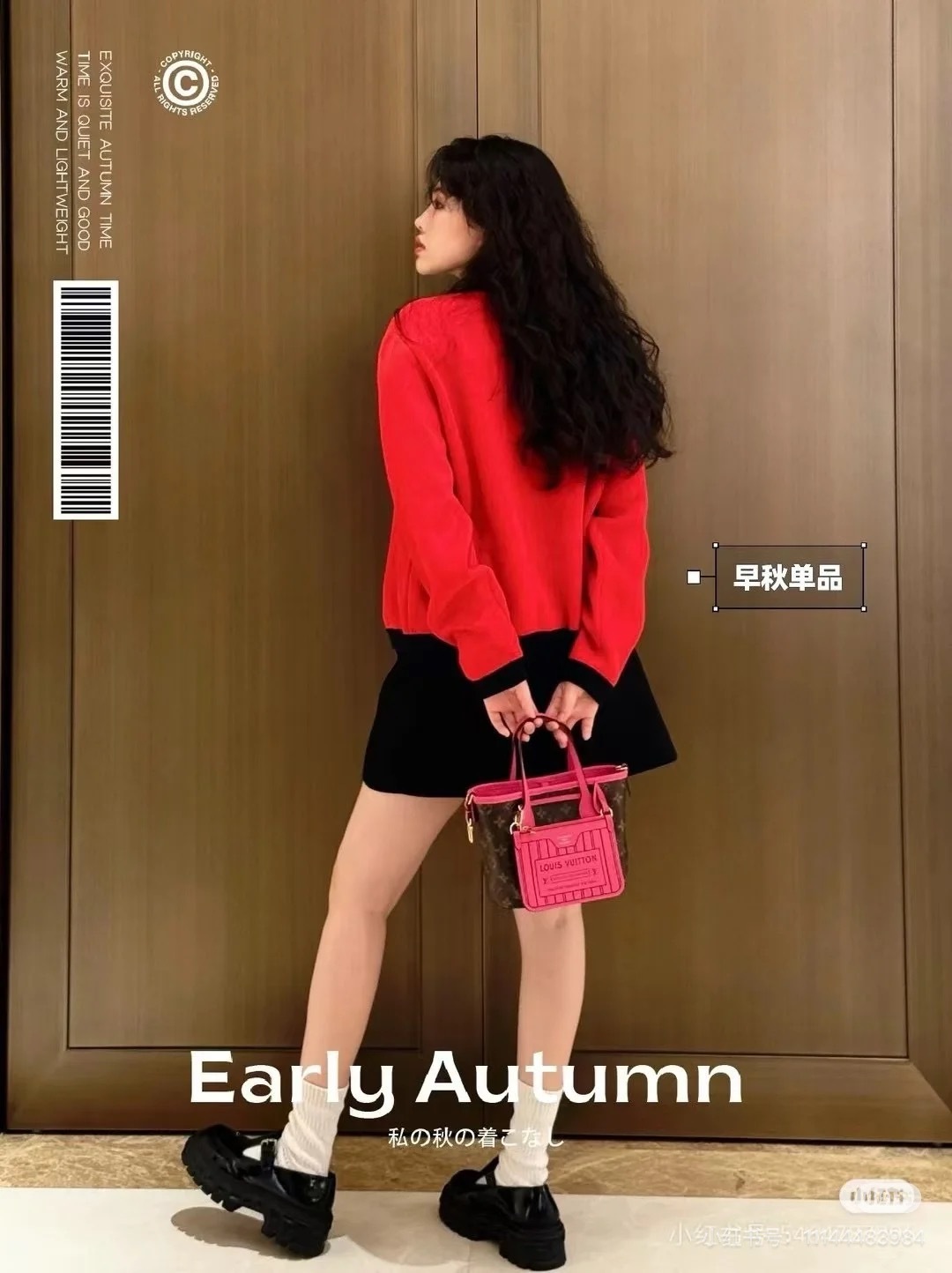 63$ Lv Neverfull BB Shoulder bag Size 20x17cm 330520 HY100 gallery