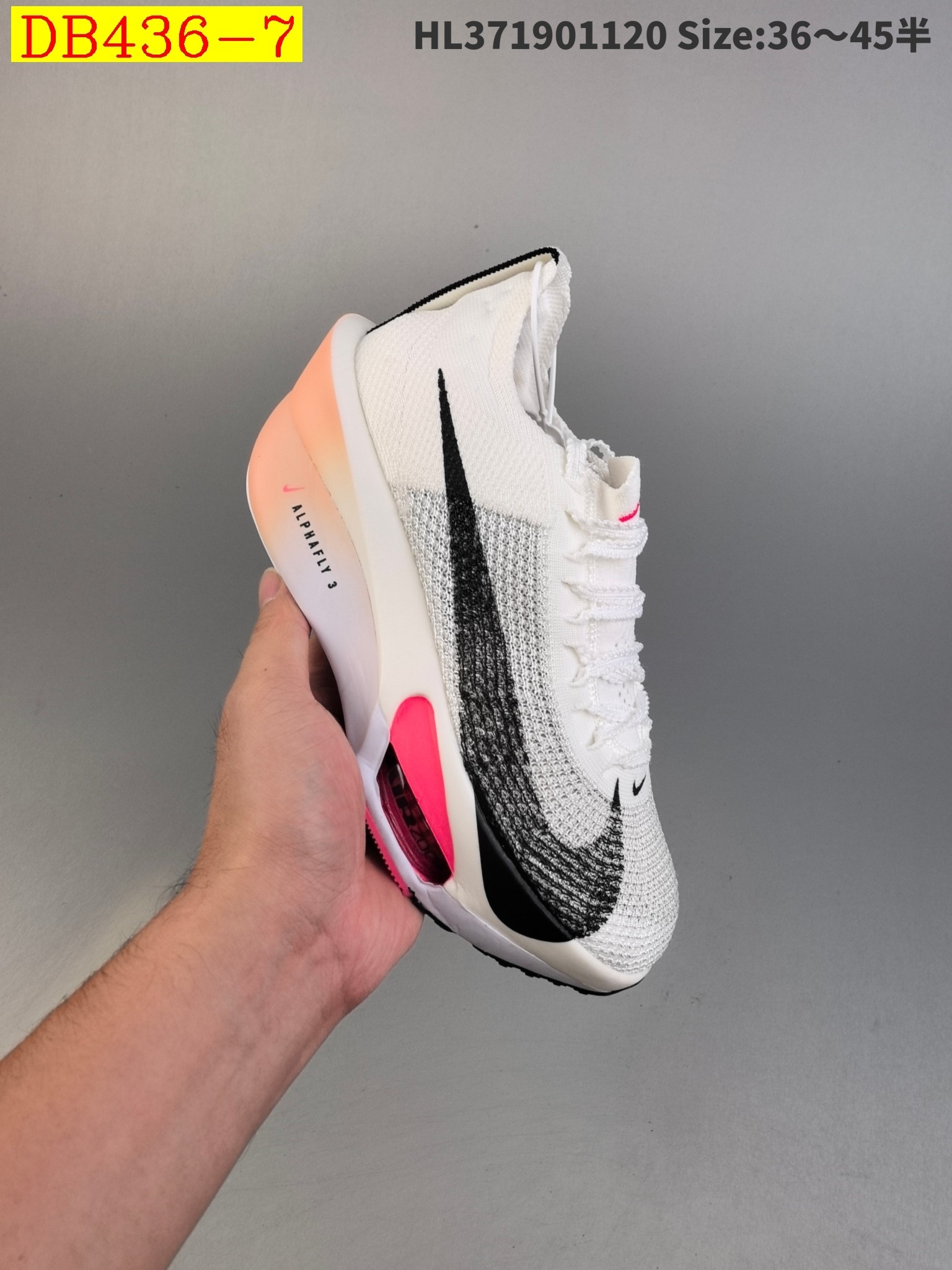 63$ new_dh Nike Air Zoom Alphafly NEXT  3 2024 size 36-45 53281046105 DB436 gallery