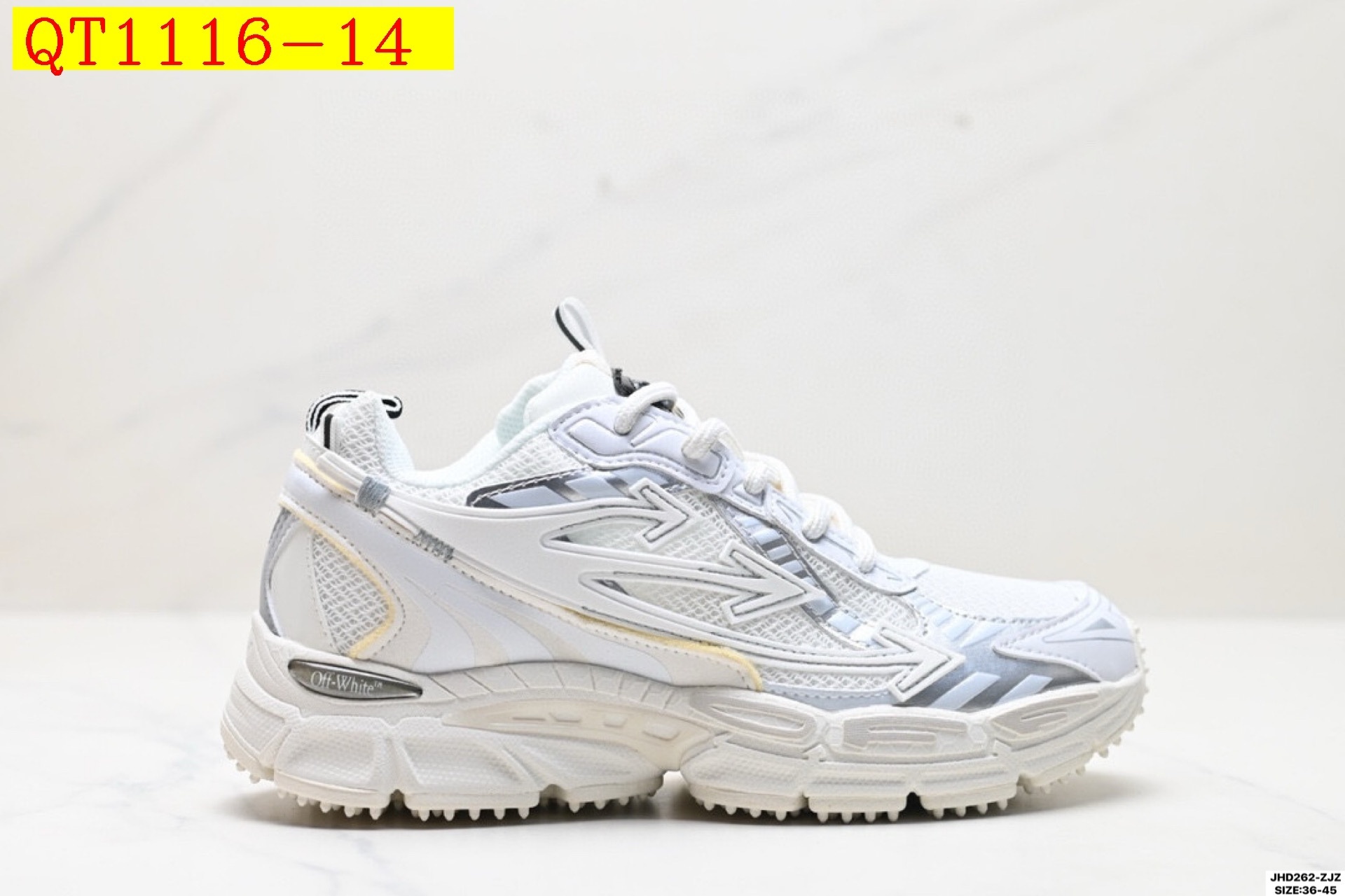 64$ OFF-WHITE Ow Be Right Back size 36-45 232420 QT1116 gallery