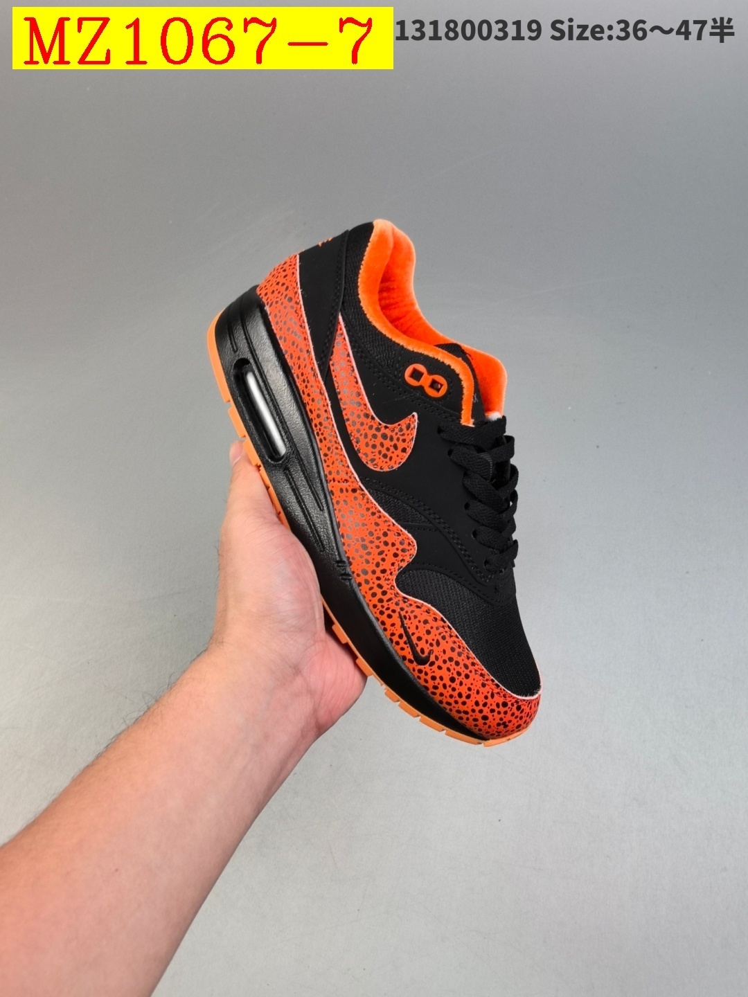 64$ Top Quality Nike Air Max 1 size 36-46 half 432650 MZ1067 gallery