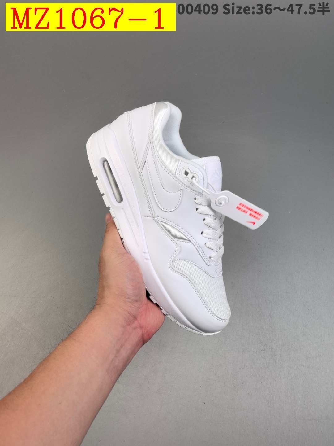 64$ Top Quality Nike Air Max 1 size 36-46 half 432650 MZ1067 gallery