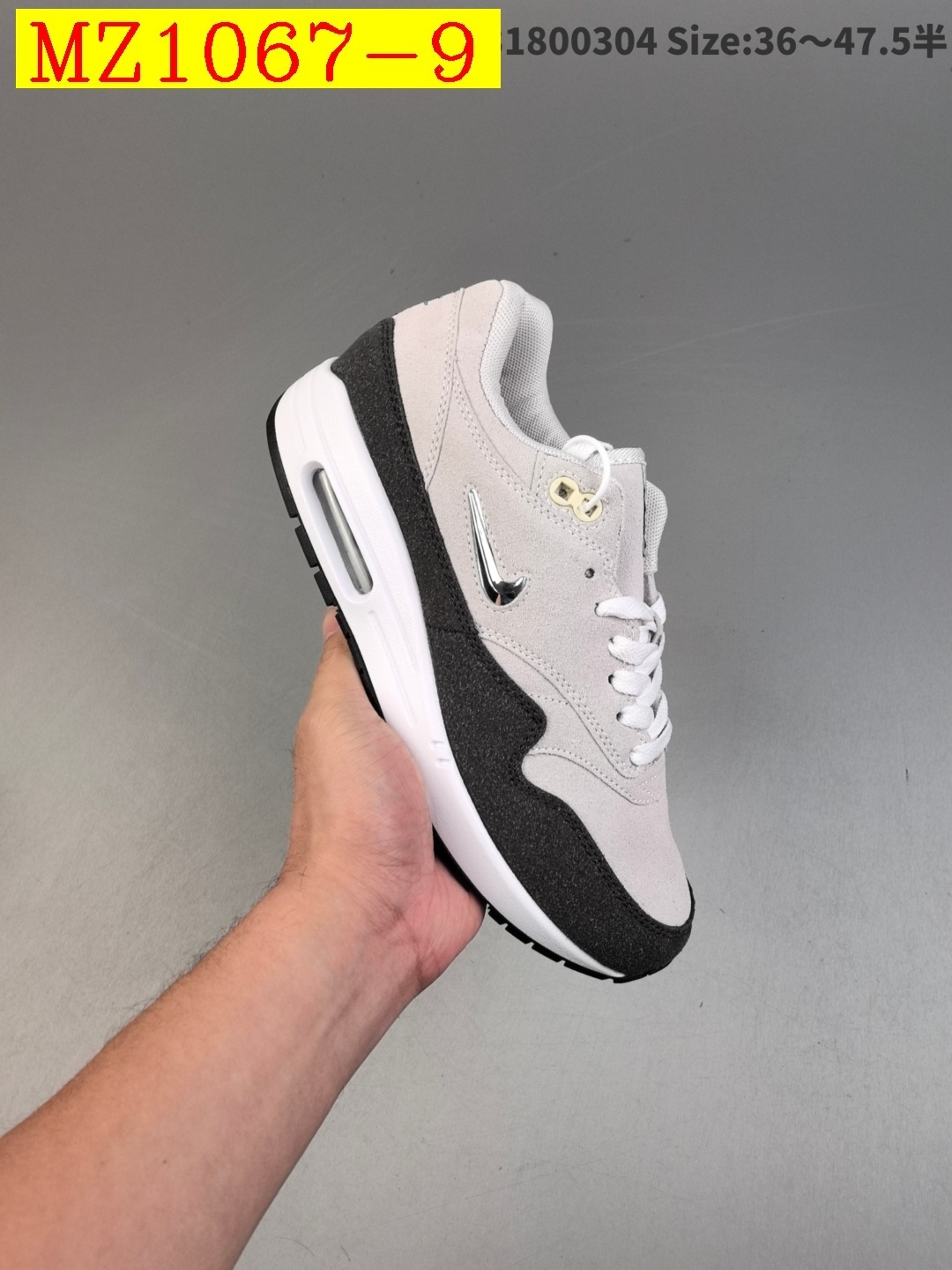 64$ Top Quality Nike Air Max 1 size 36-46 half 432650 MZ1067 gallery