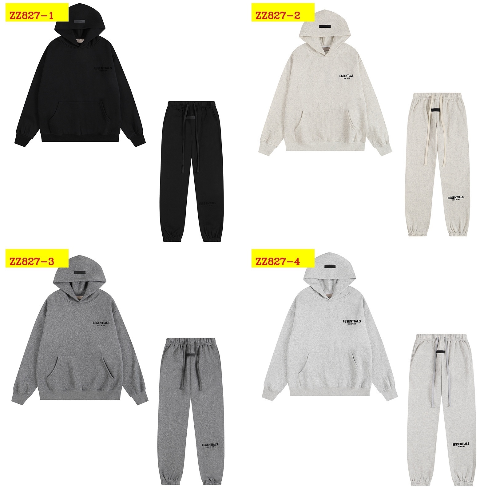 65$ FEAR OF GOD Essentials Size S-XL 925810 ZZ827 gallery