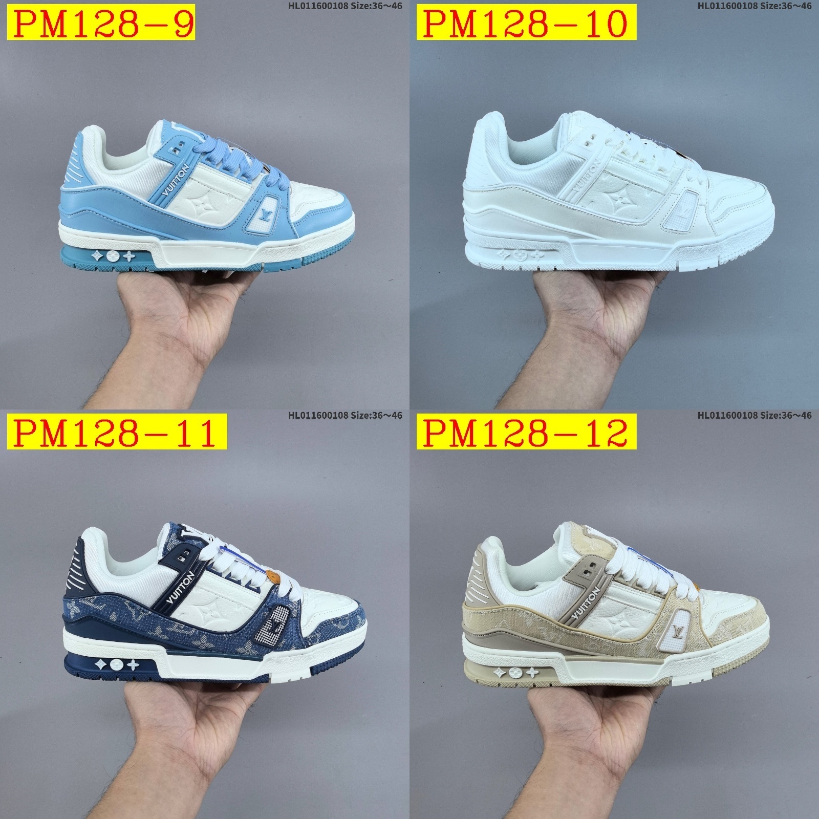 65$ LV ARCH LIGHT SNEAKER Size 36-46 034200 PM128 gallery