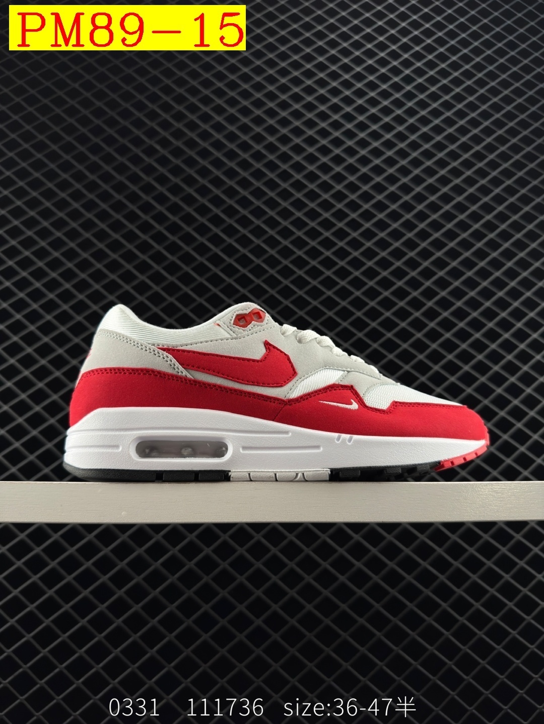 65$ Top Quality Nike Air Max 1 TS Size 36-45 half 931620 PM89 gallery