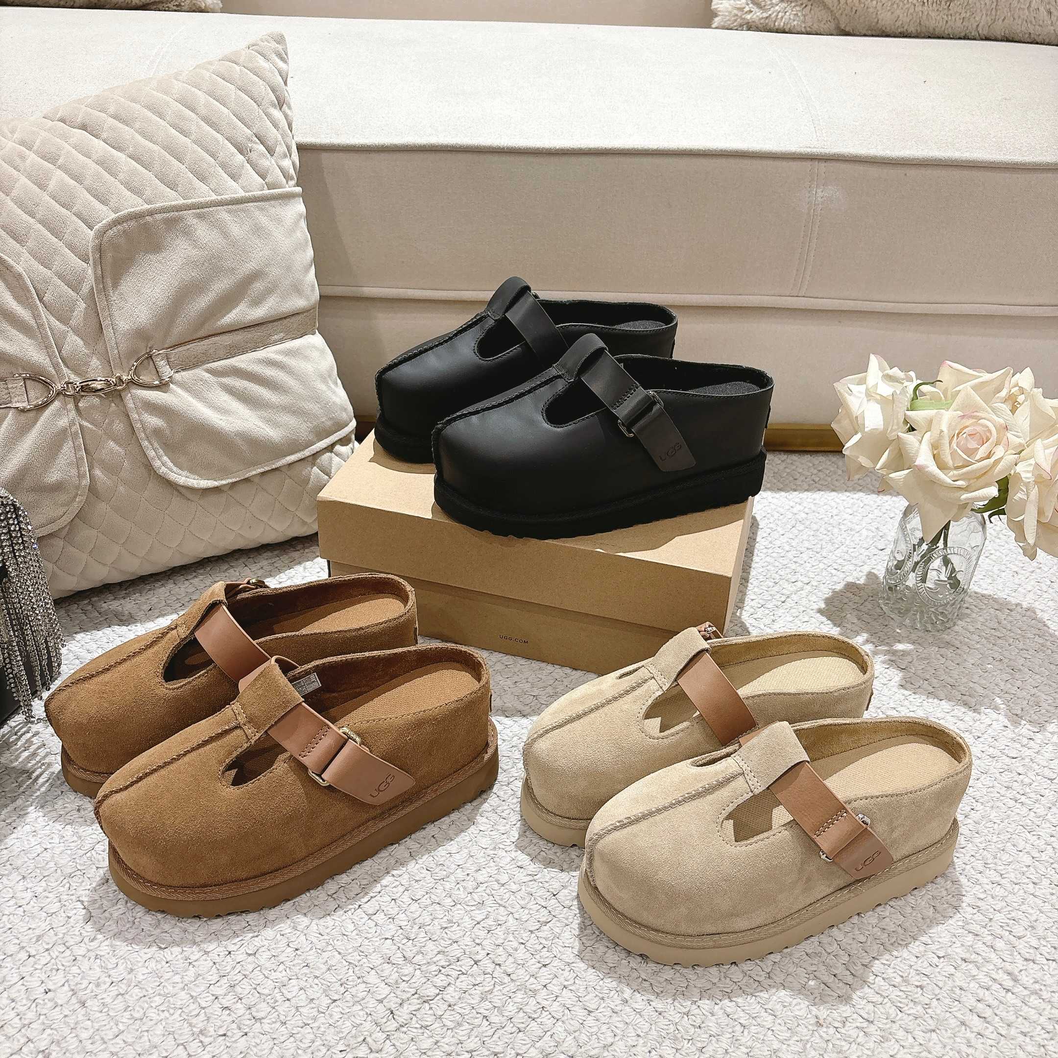 65$ Ugg Cow Leather Size 35-41 531670 QB56 gallery