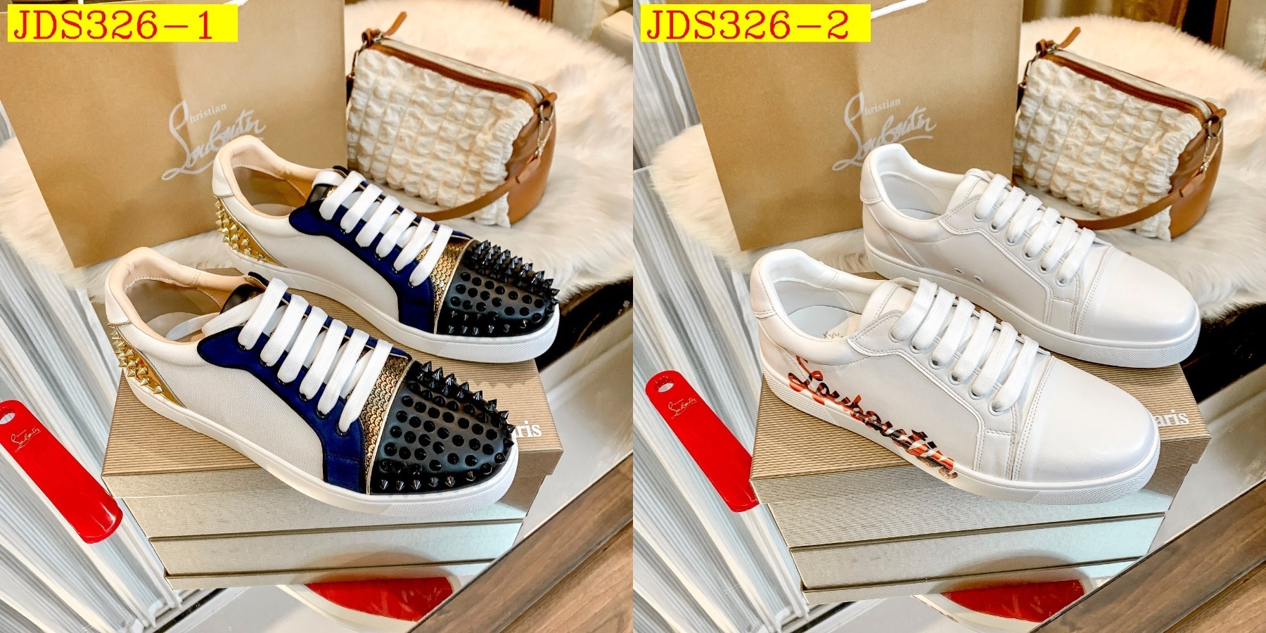65$ dh christian louboutin size 35-47 63592046557 JDS326 gallery