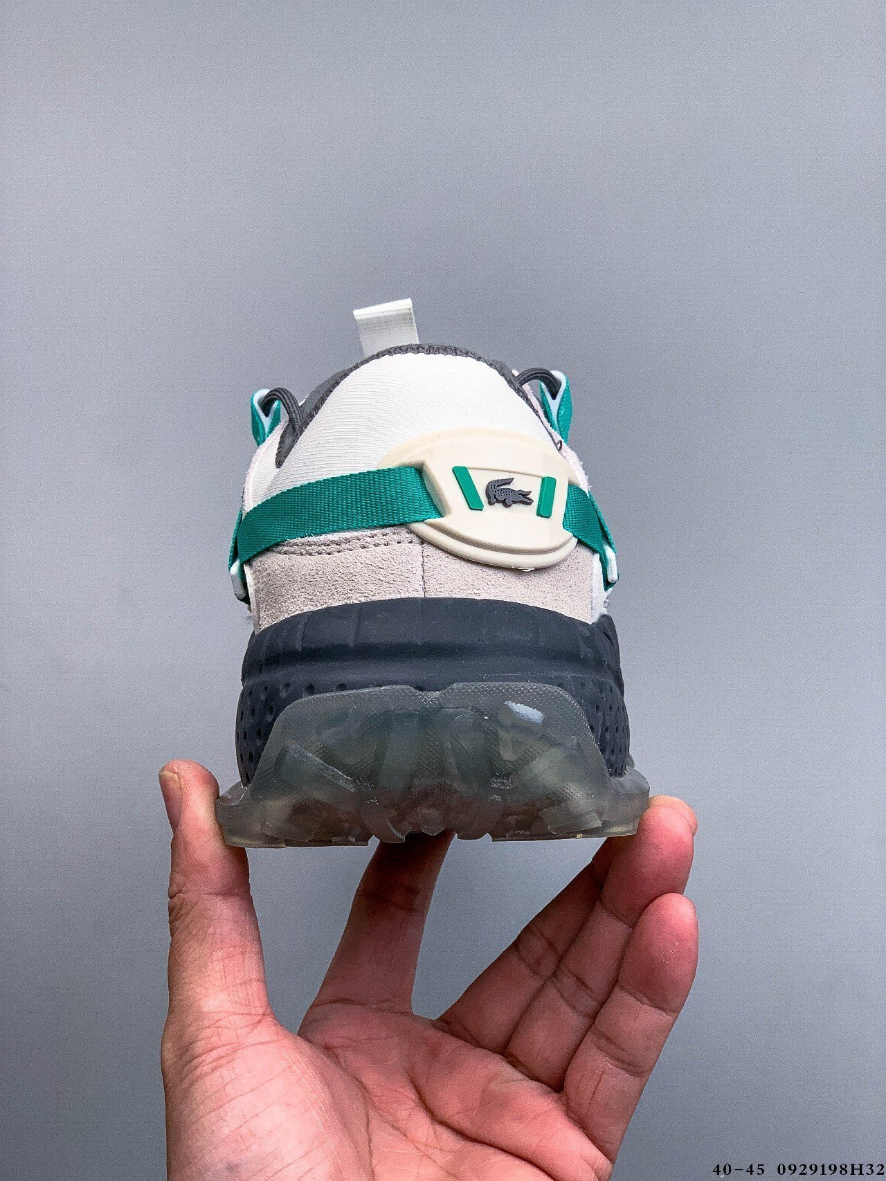 65$ lacoste L-Guard Breaker Size 36-45 half 639210 QT1634 gallery