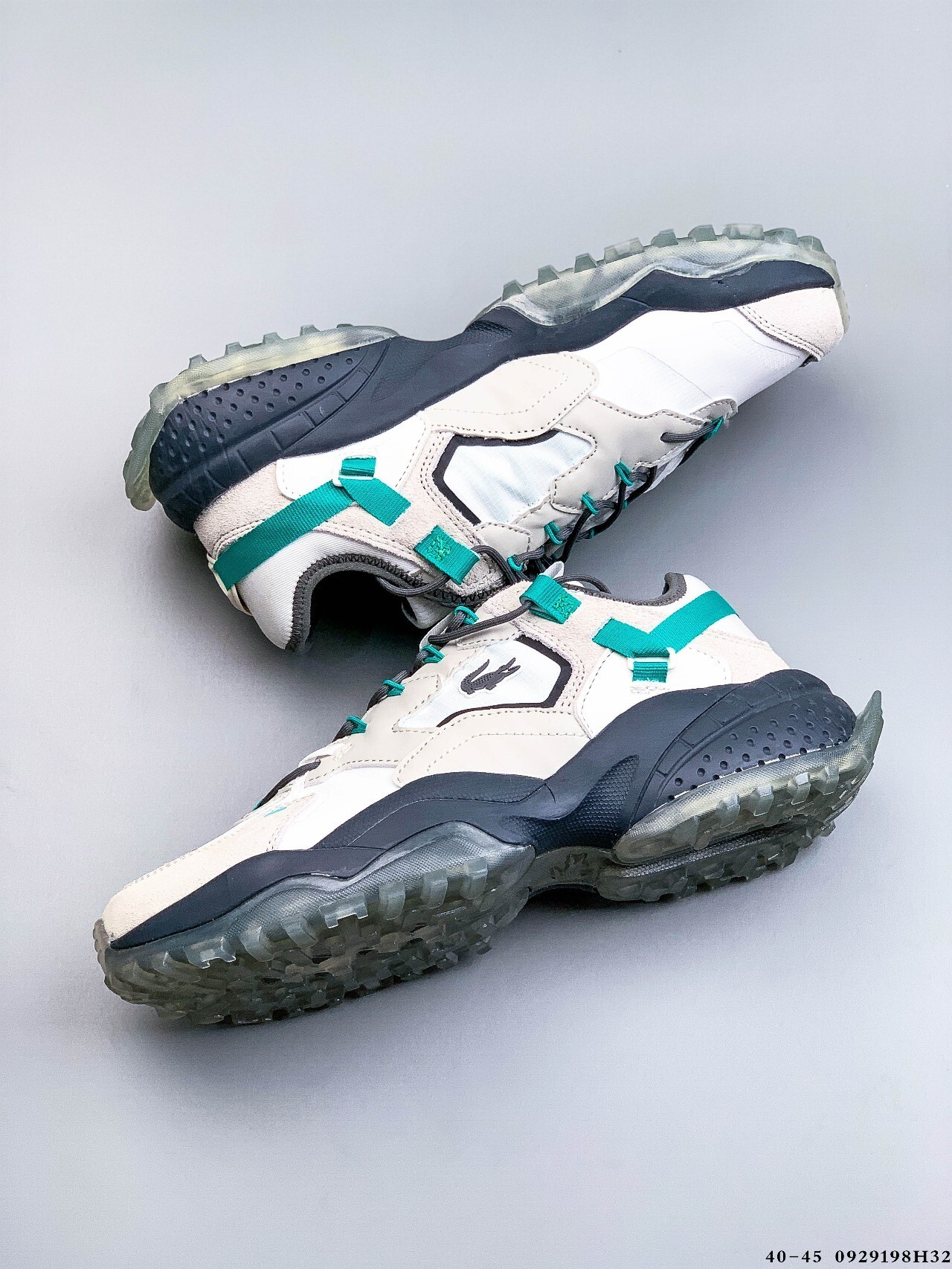 65$ lacoste L-Guard Breaker Size 36-45 half 639210 QT1634 gallery