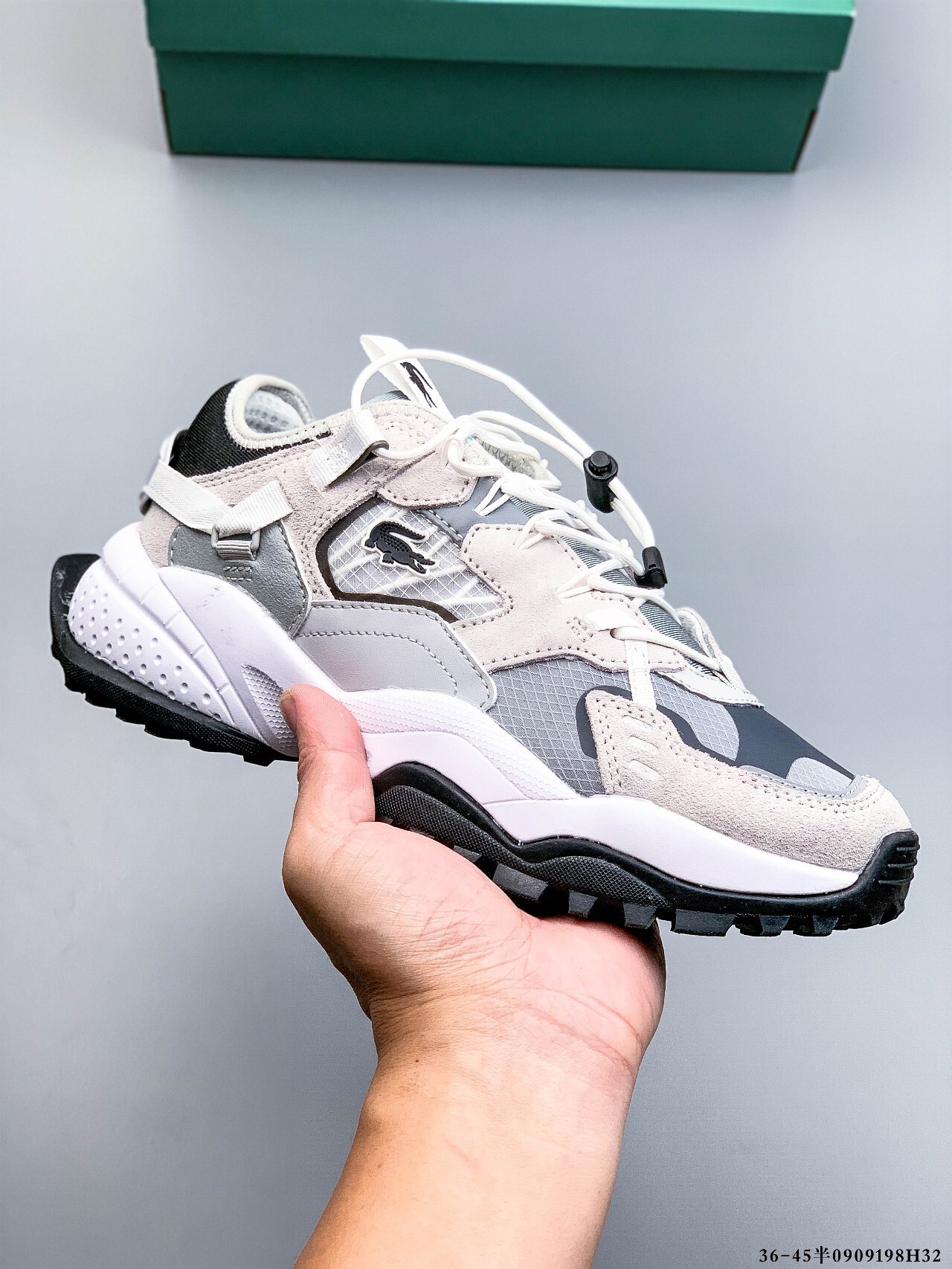 65$ lacoste L-Guard Breaker Size 36-45 half 931250 QT1636 gallery