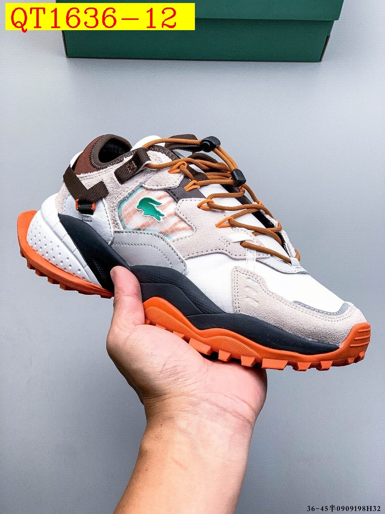 65$ lacoste L-Guard Breaker Size 36-45 half 931250 QT1636 gallery